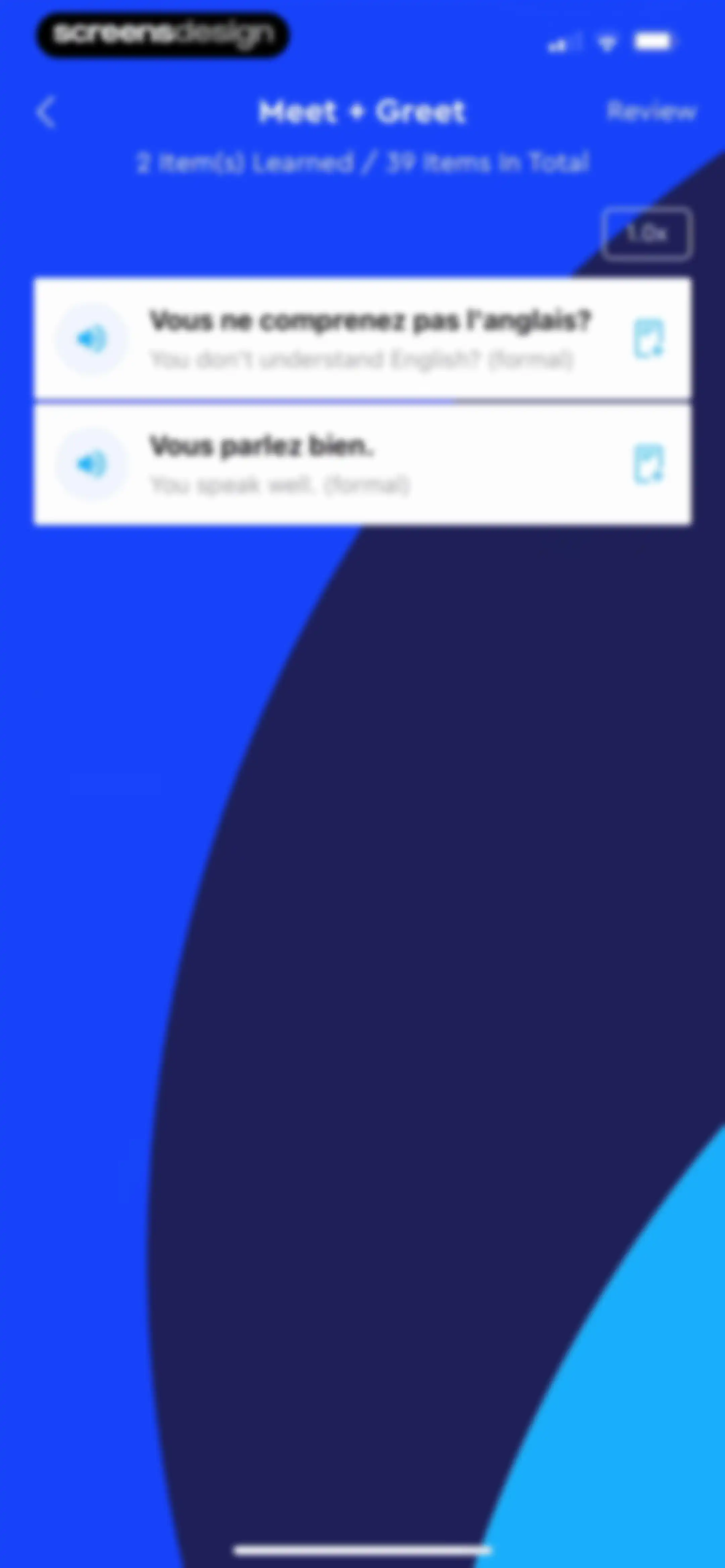 Pimsleur | Language Learning screen 96