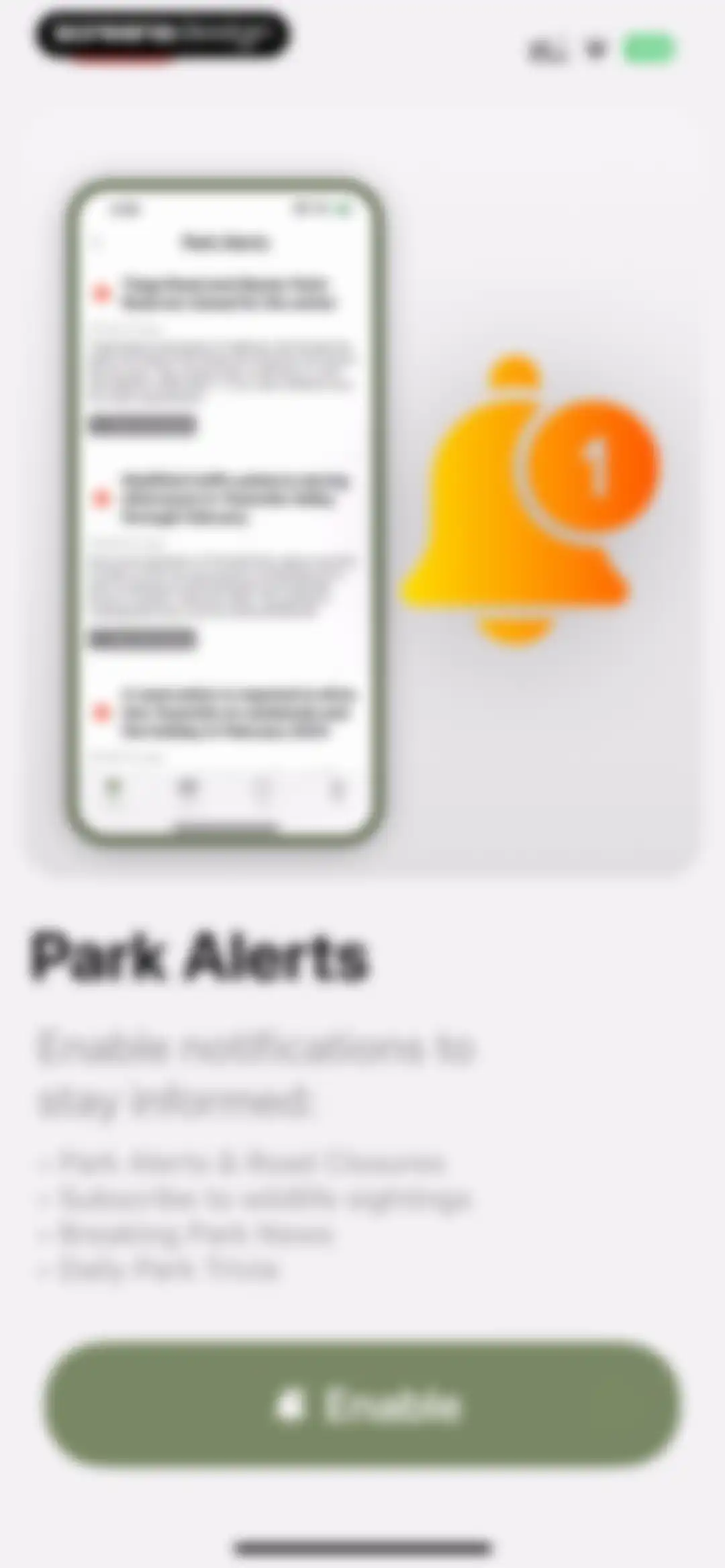 Parkwolf: National Park Guide screen 4