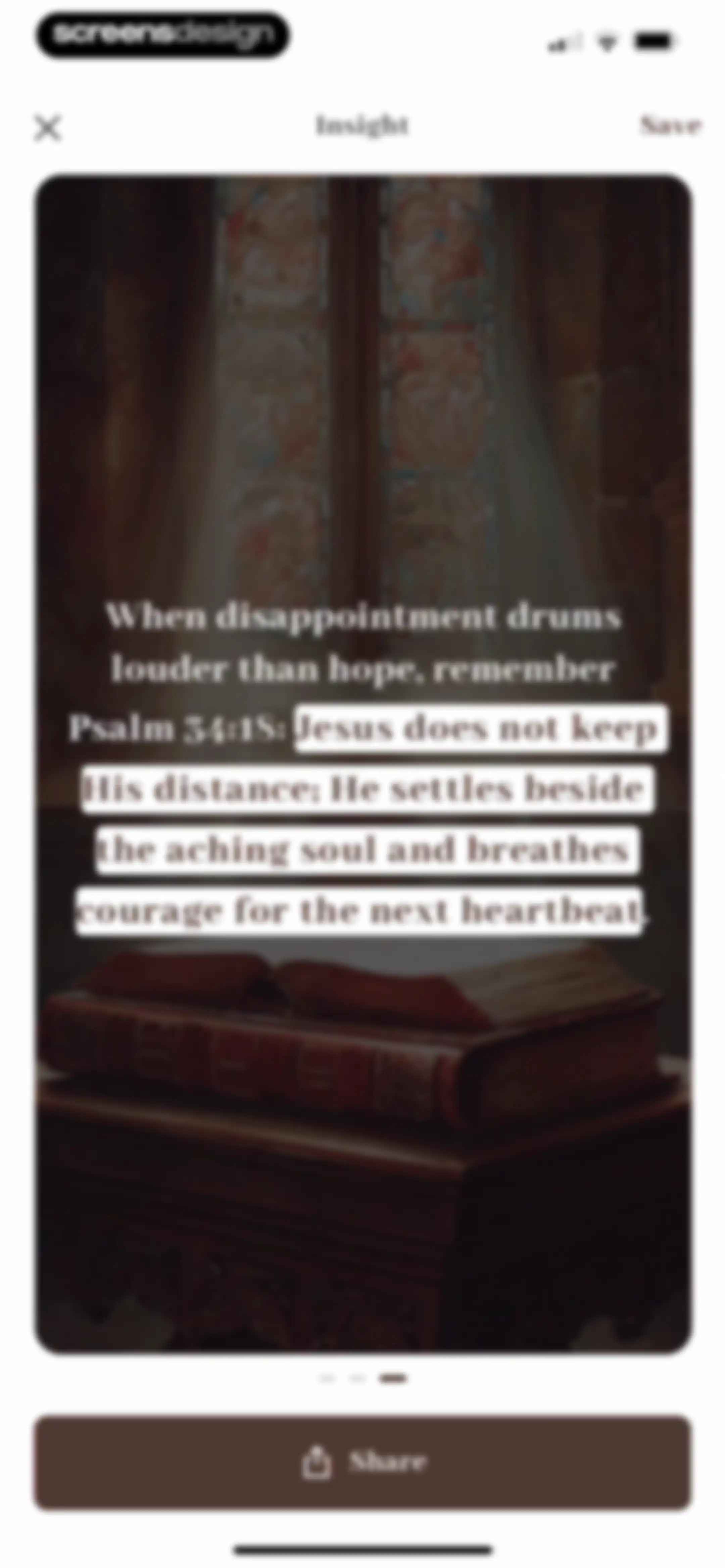 Bible Note: Sermon Notes screen 36
