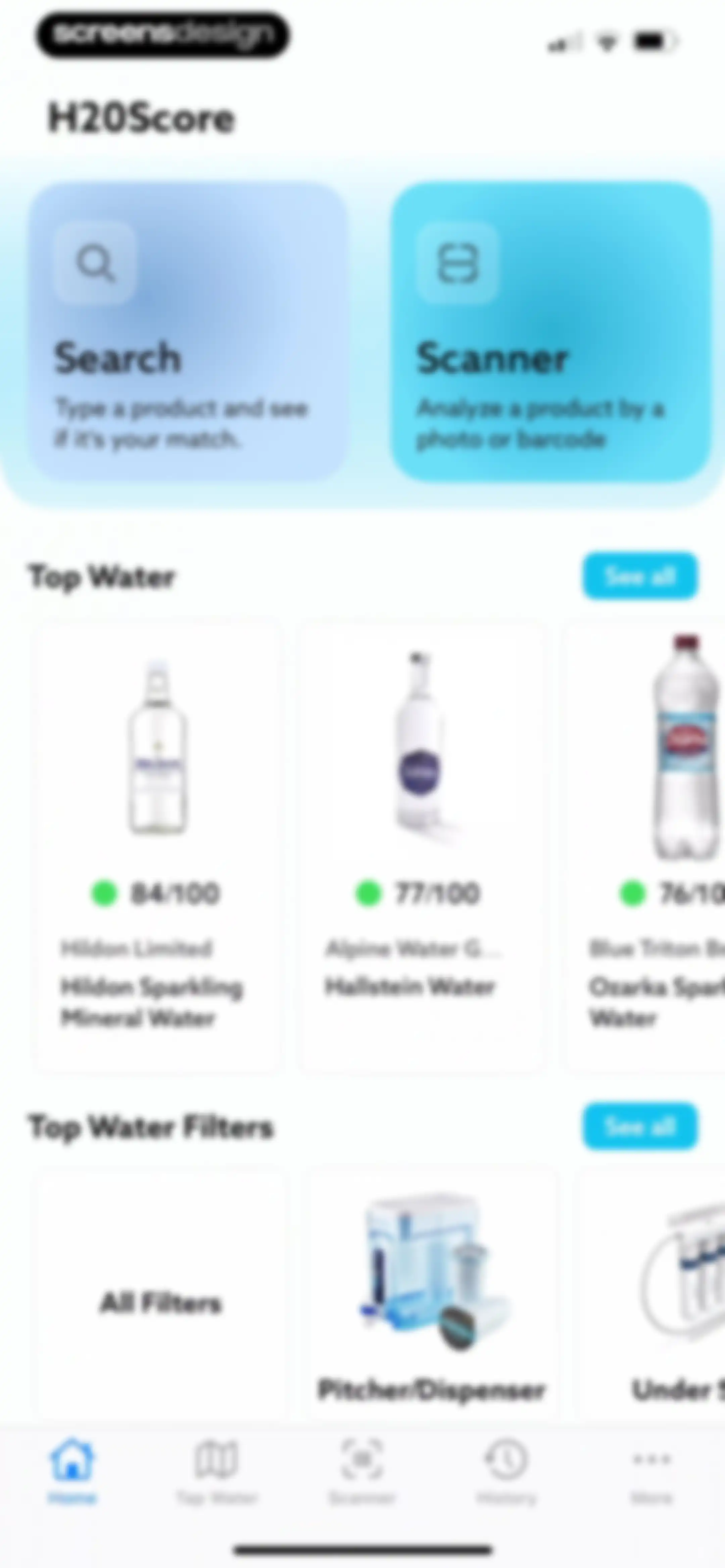 H20Score - Water Rankings screen 13