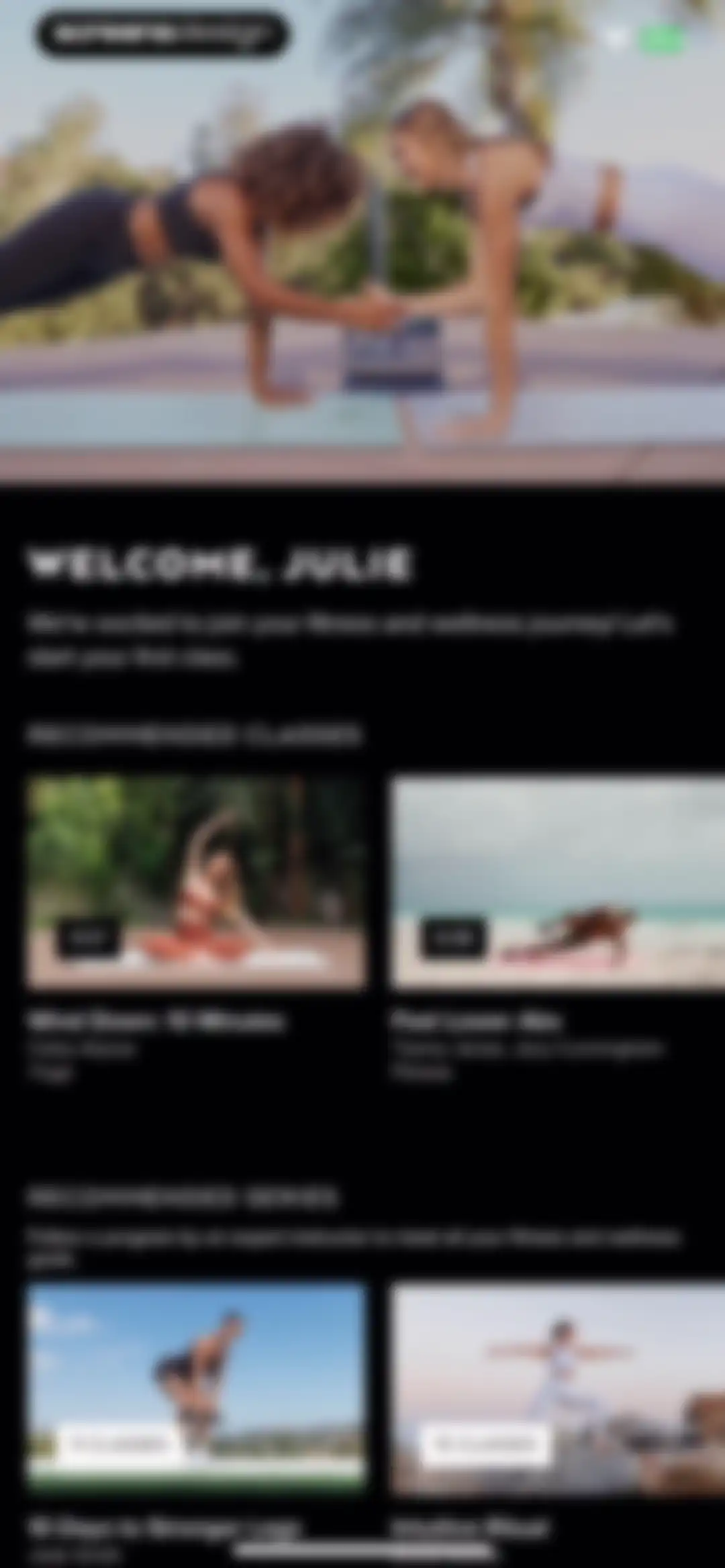 ALO Wellness Club screen 19