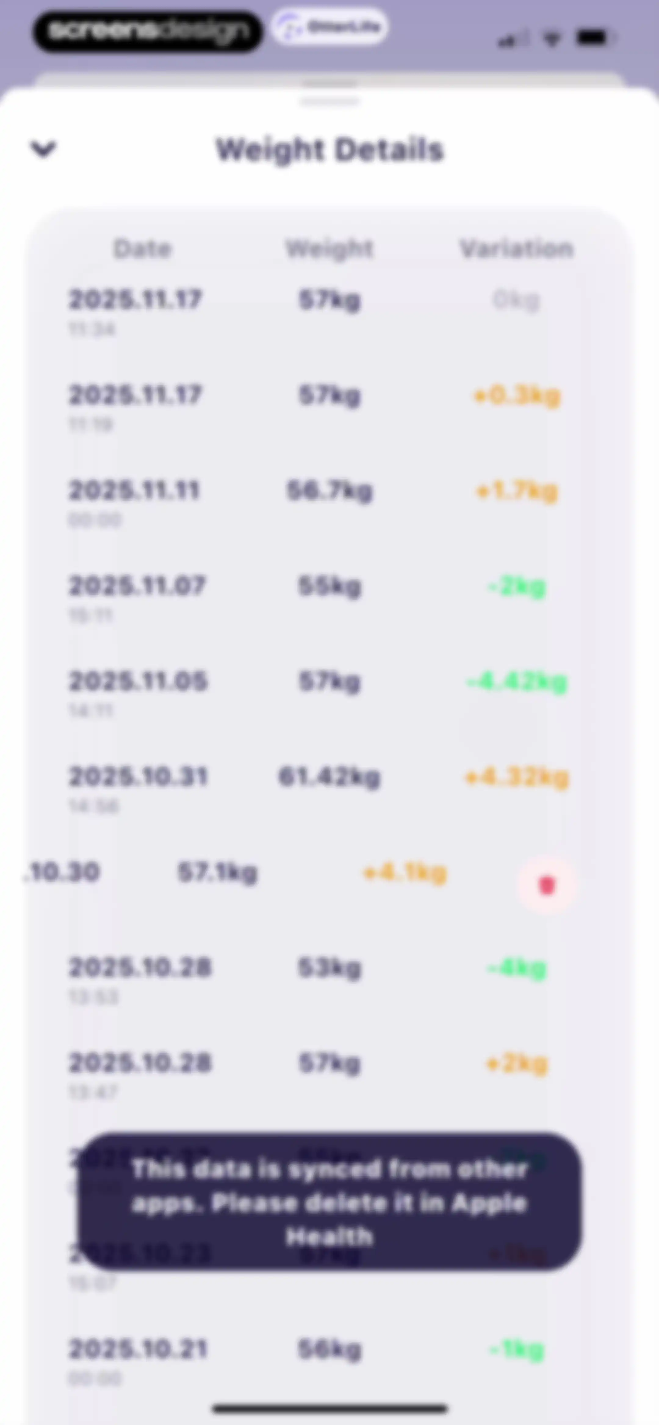 OtterLife: AI Health Tracker screen 239