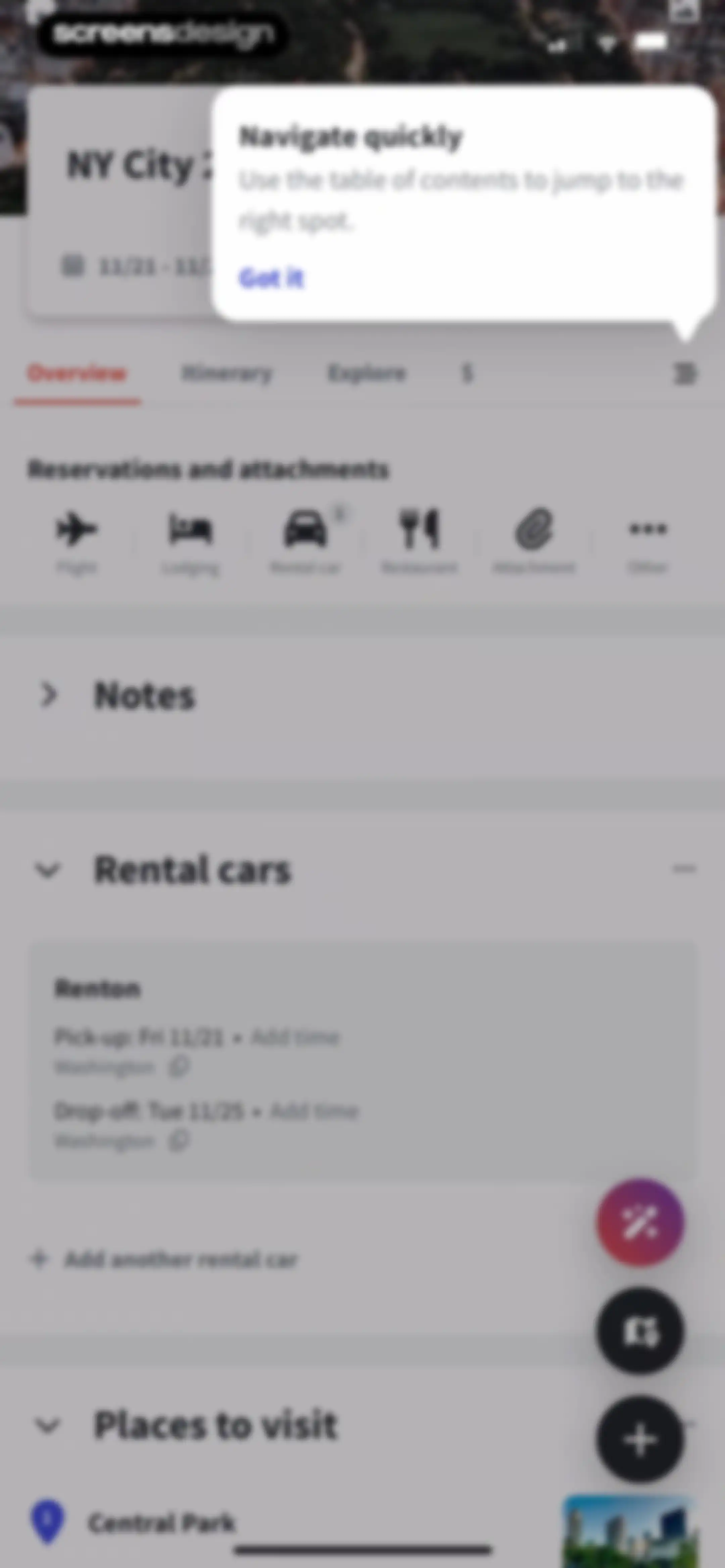 Wanderlog - Travel Planner screen 110