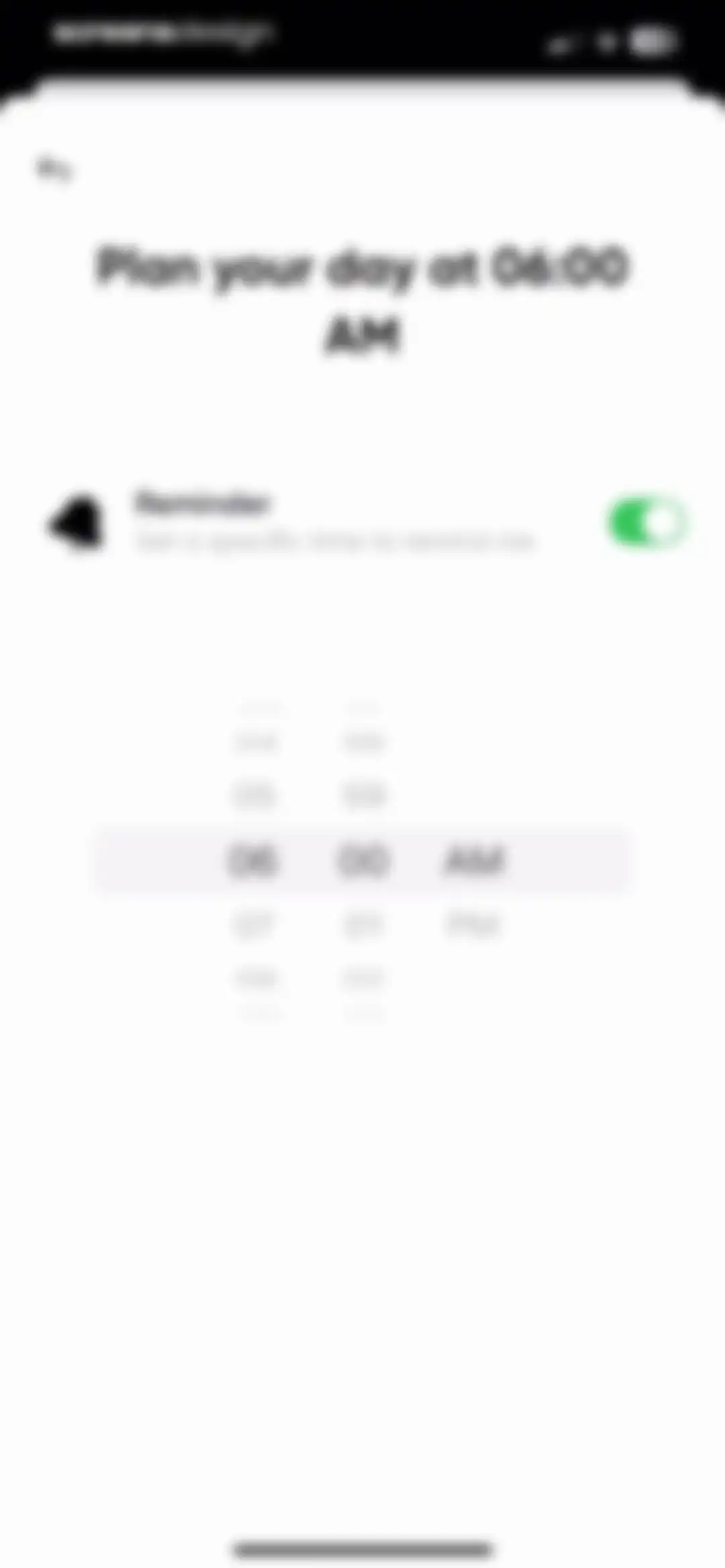 Me+ Lifestyle Routine screen 102