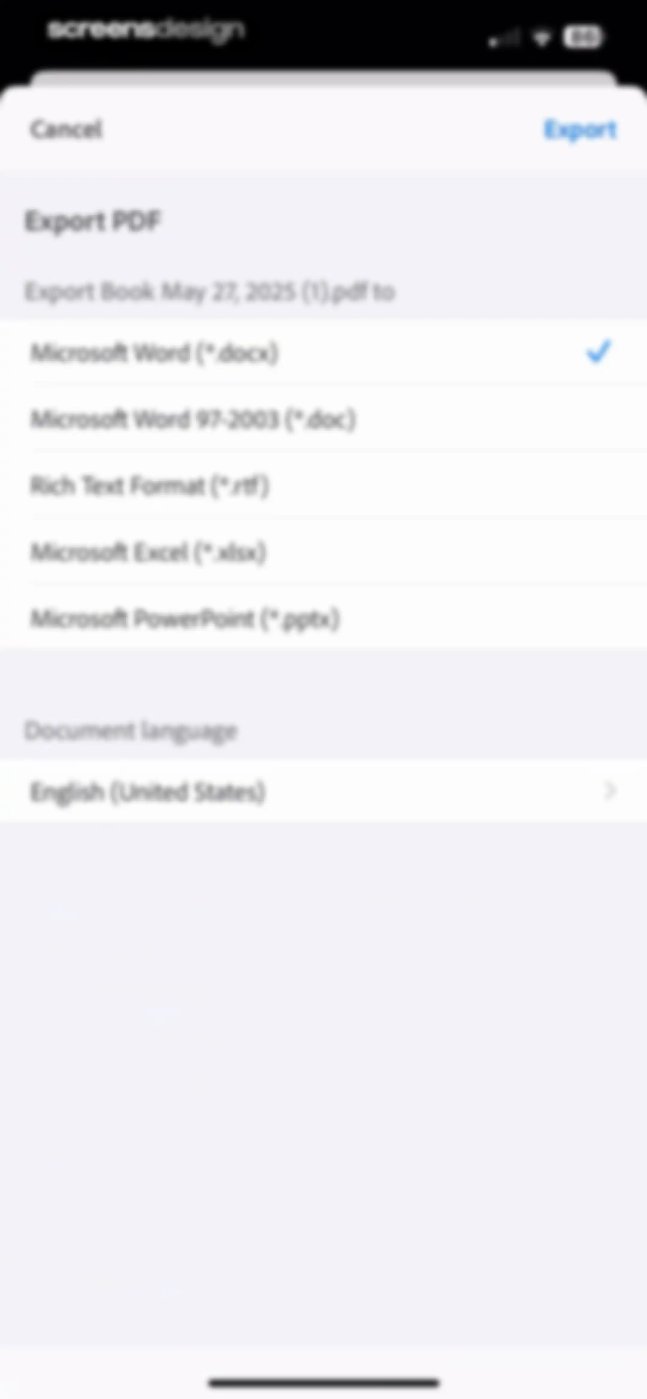 Adobe Scan: PDF & OCR Scanner screen 71