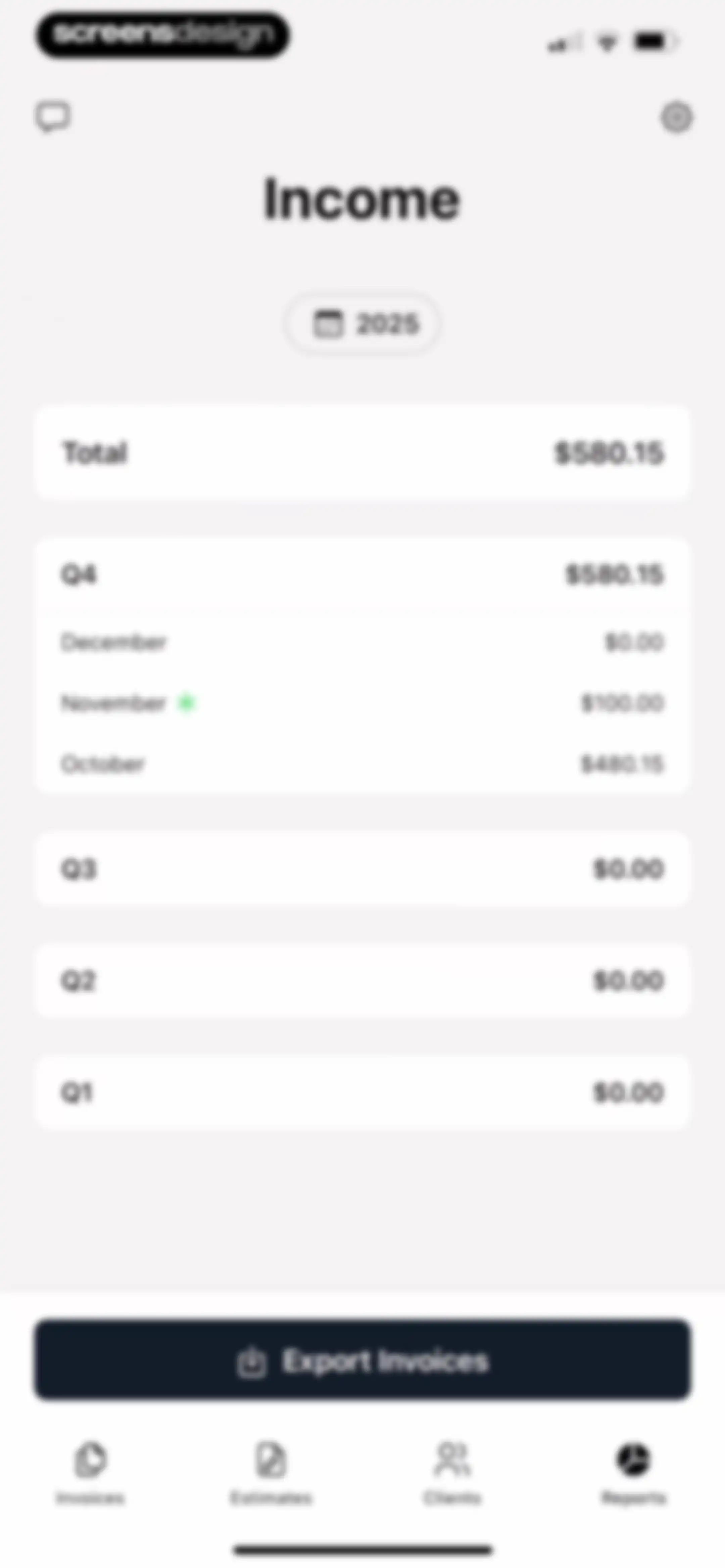 Invoice Maker ▸ Estimate App screen 63