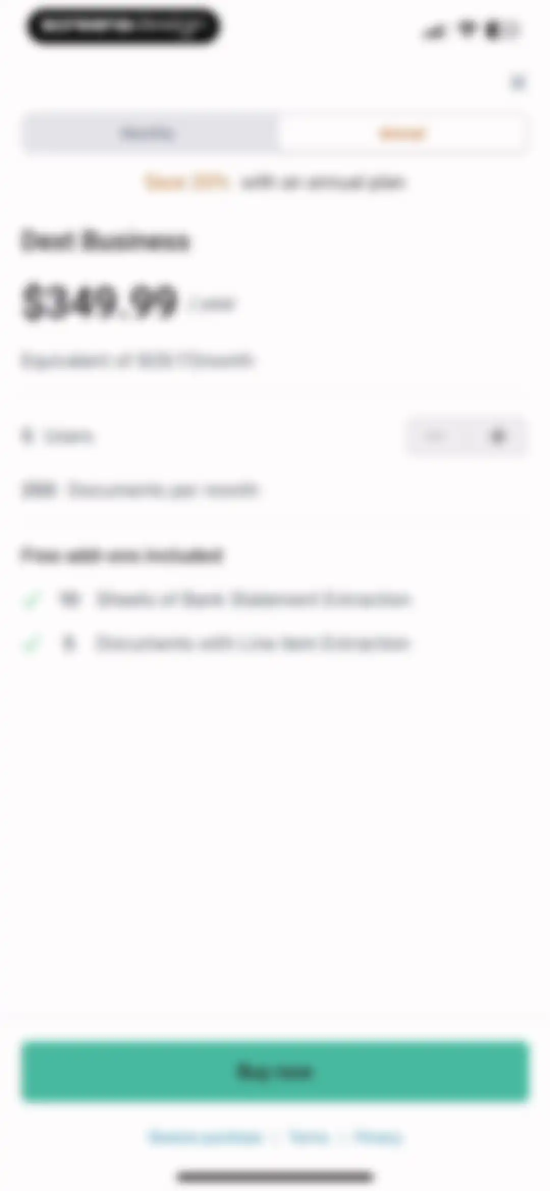 Dext: Expense Tracker screen 10