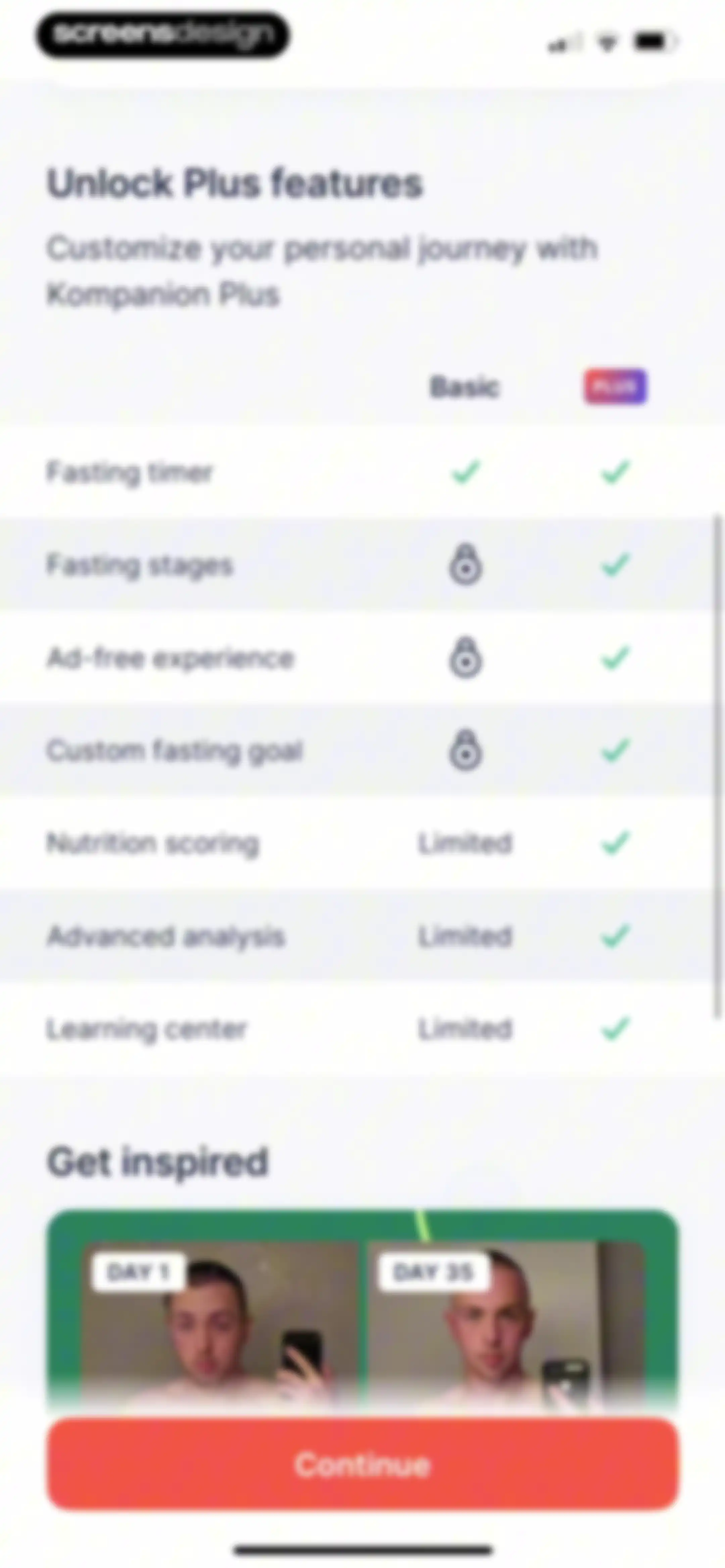 Kompanion: Weight Loss Plan screen 73