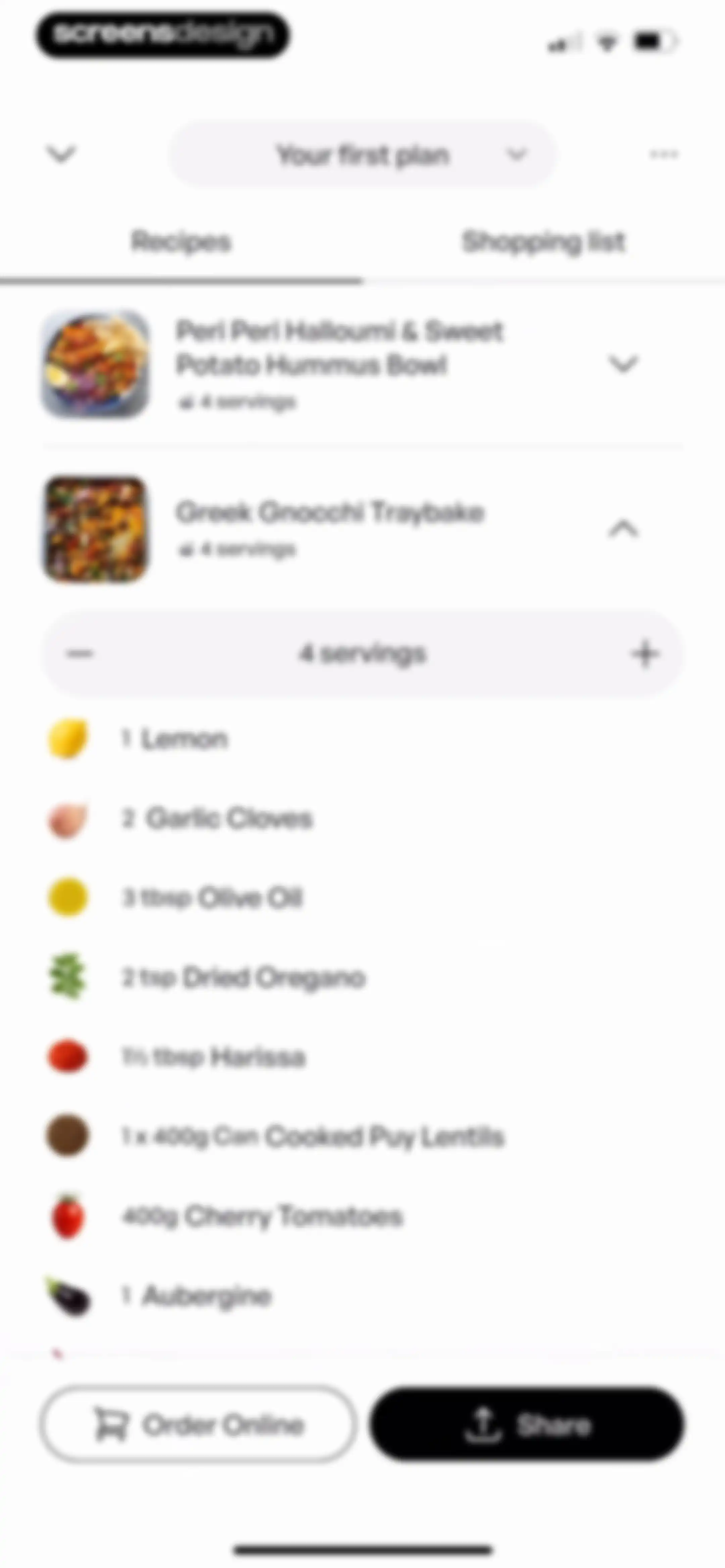 Mob: Meal Planner and Recipes screen 24