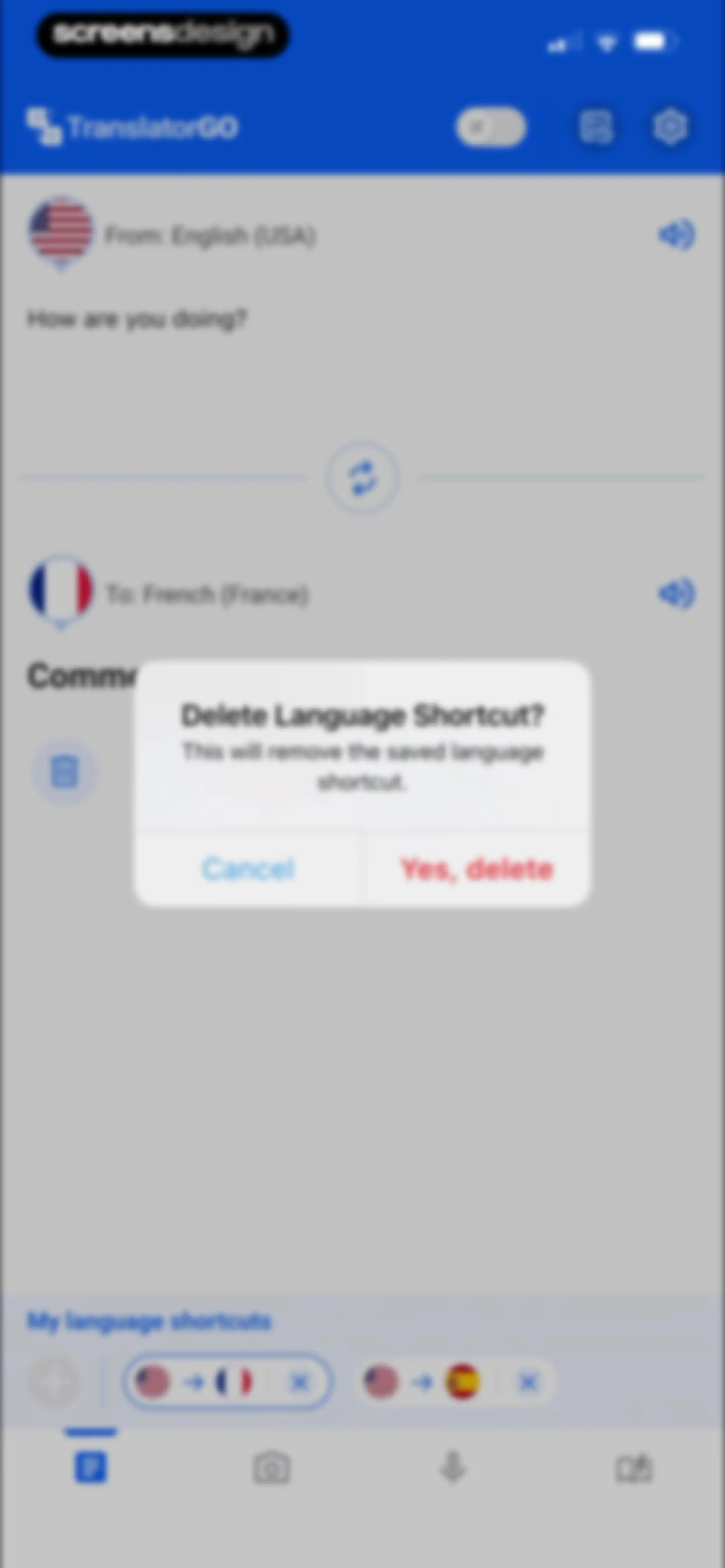 Translator GO: AI Translate screen 22