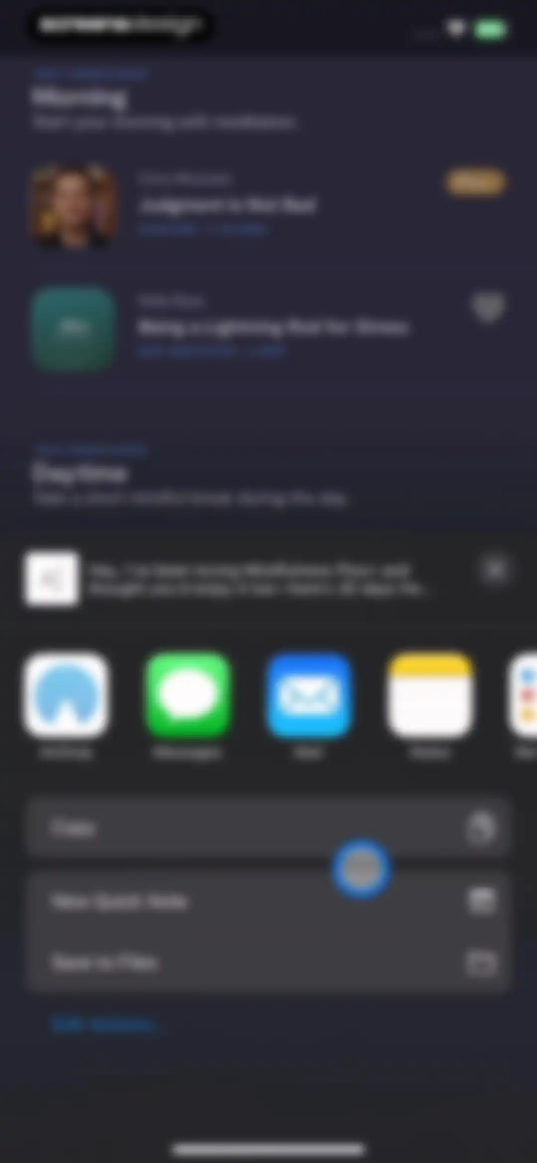 Mindfulness.com Meditation App screen 29