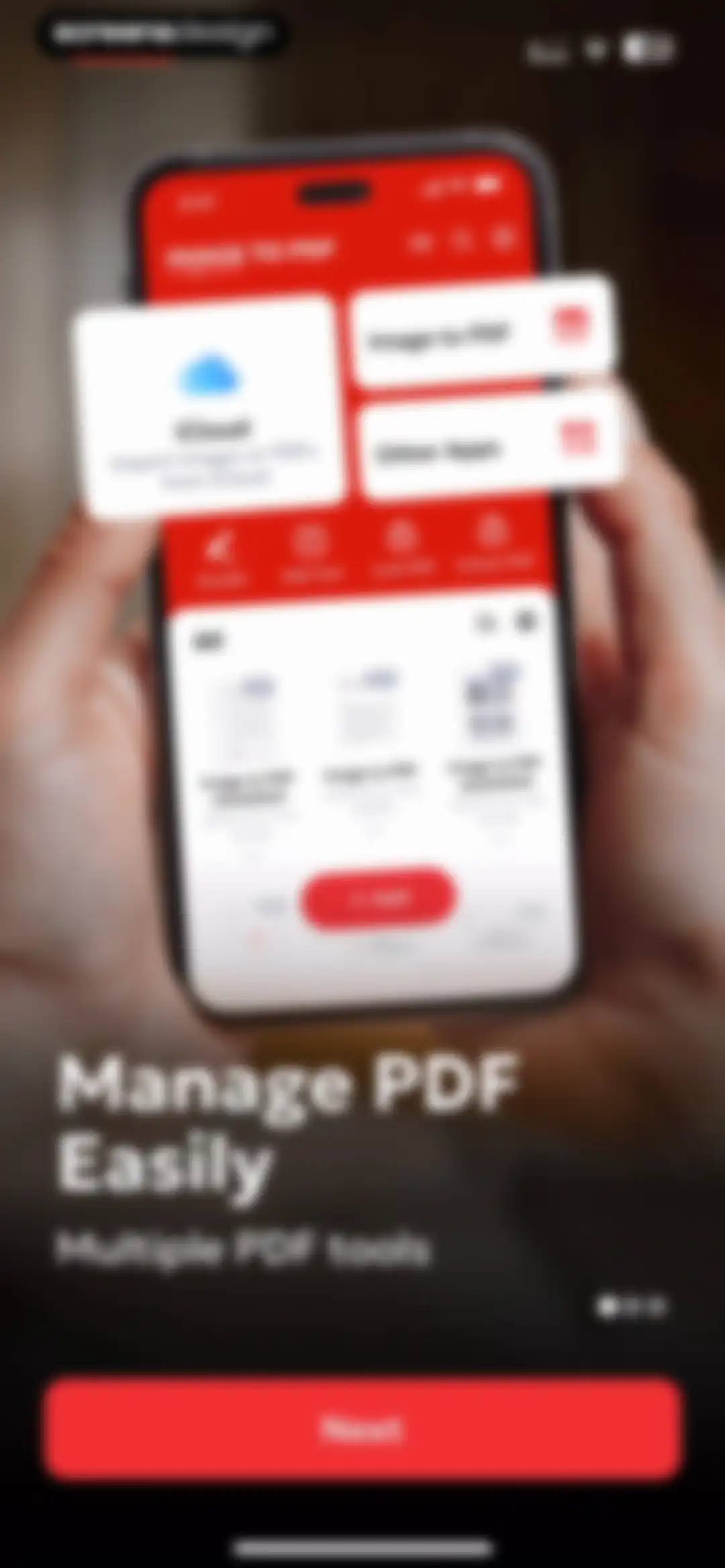 Image to PDF Converter · Edit screen 3
