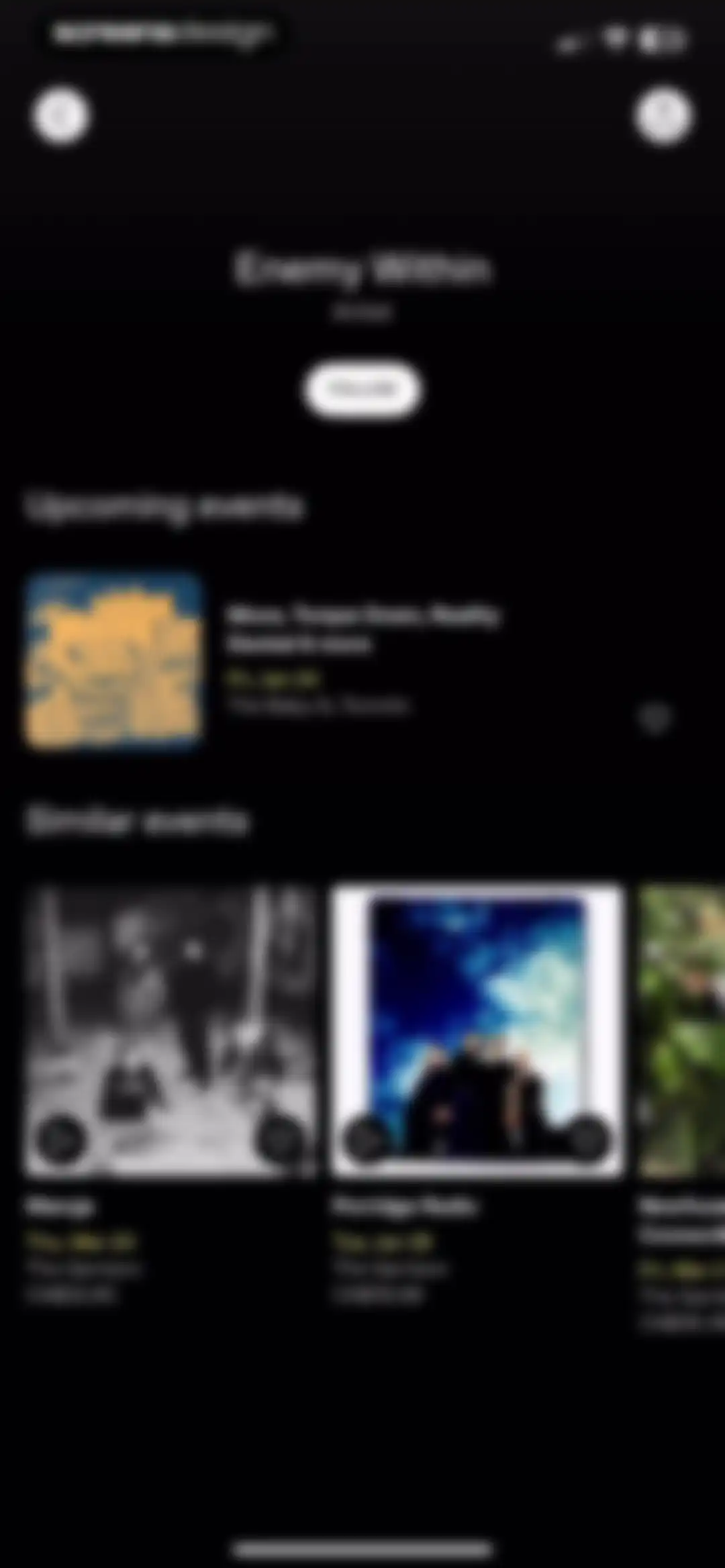 DICE: Live Shows screen 33