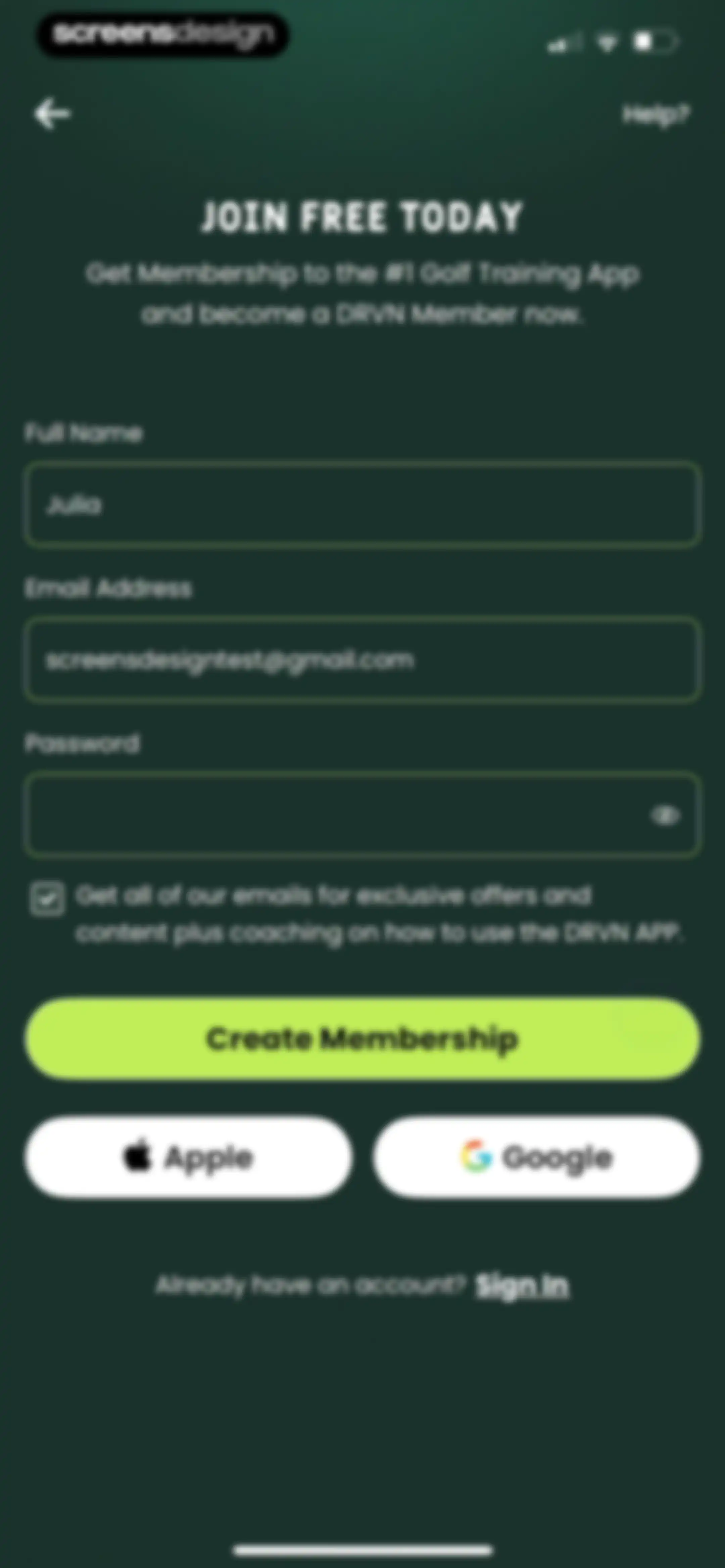 DRVN - Golf & Gym Workouts screen 22