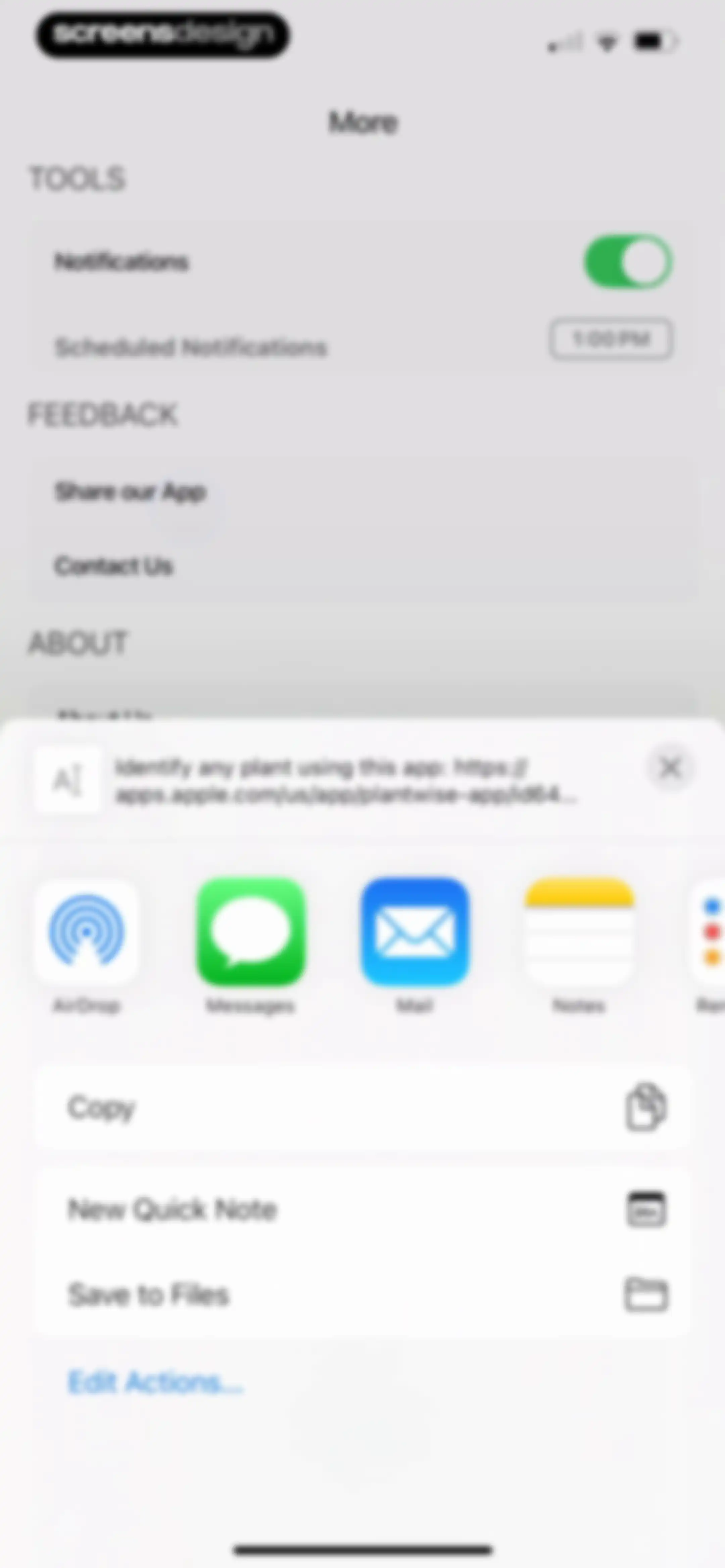 Identify My Plant Now screen 88