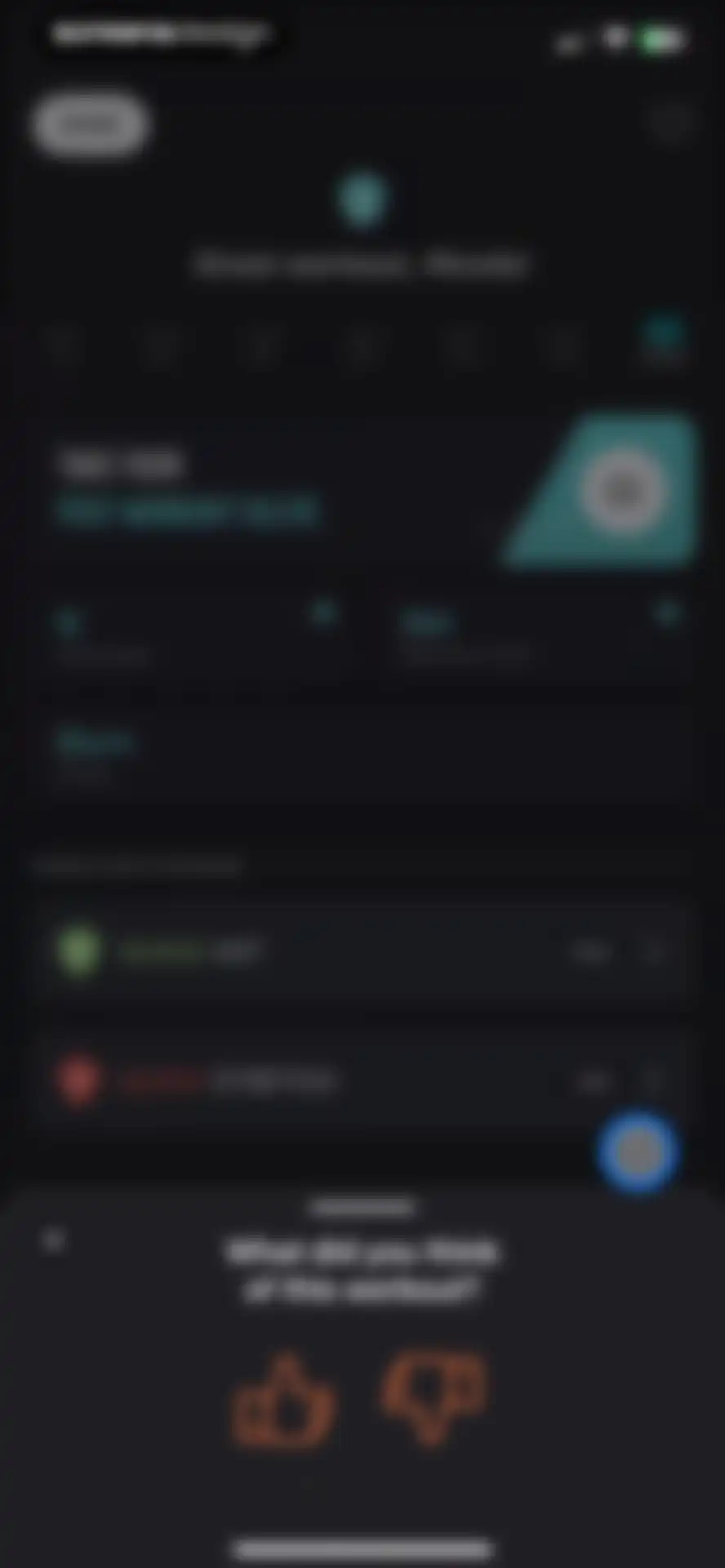 SHRED: Gym & Home Workouts screen 68