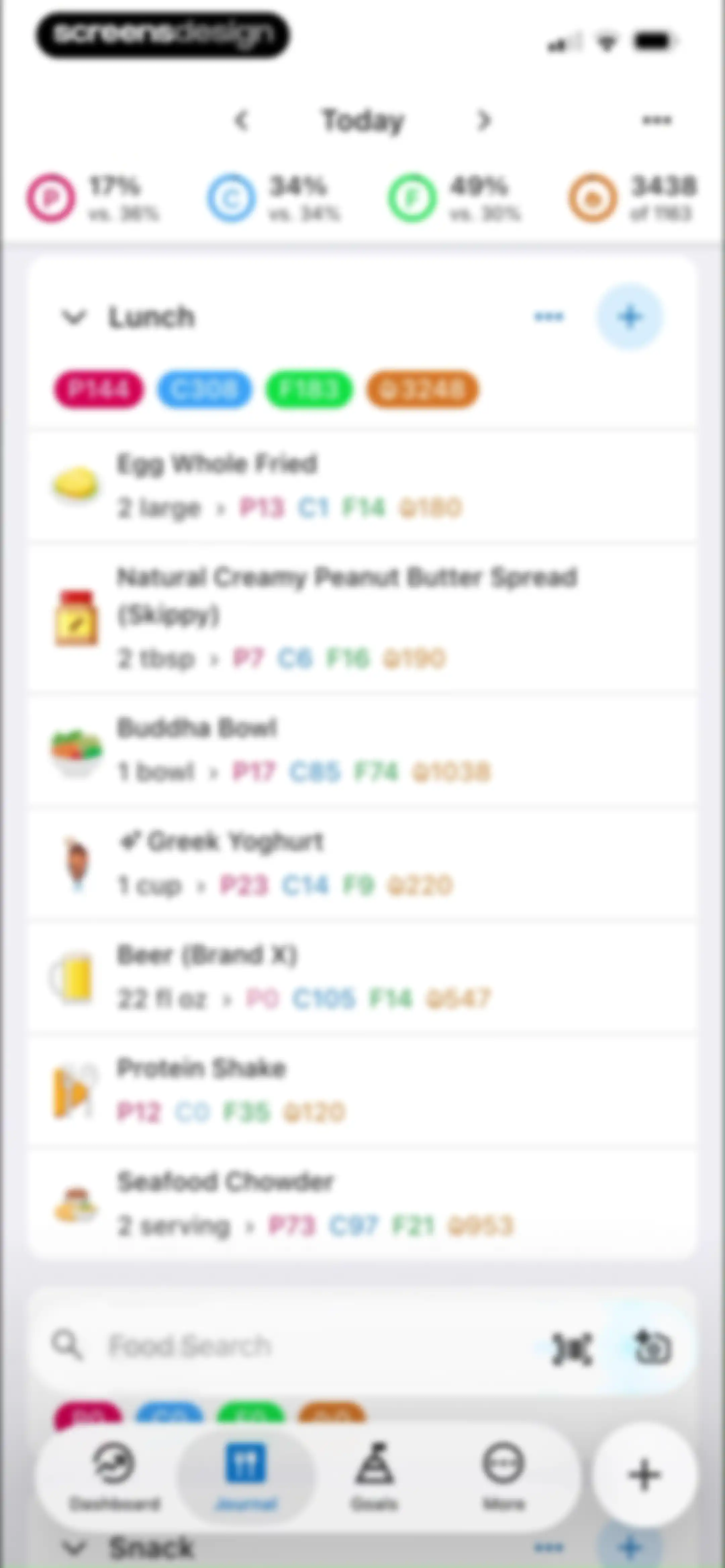 MacrosFirst - Macro Tracker screen 102