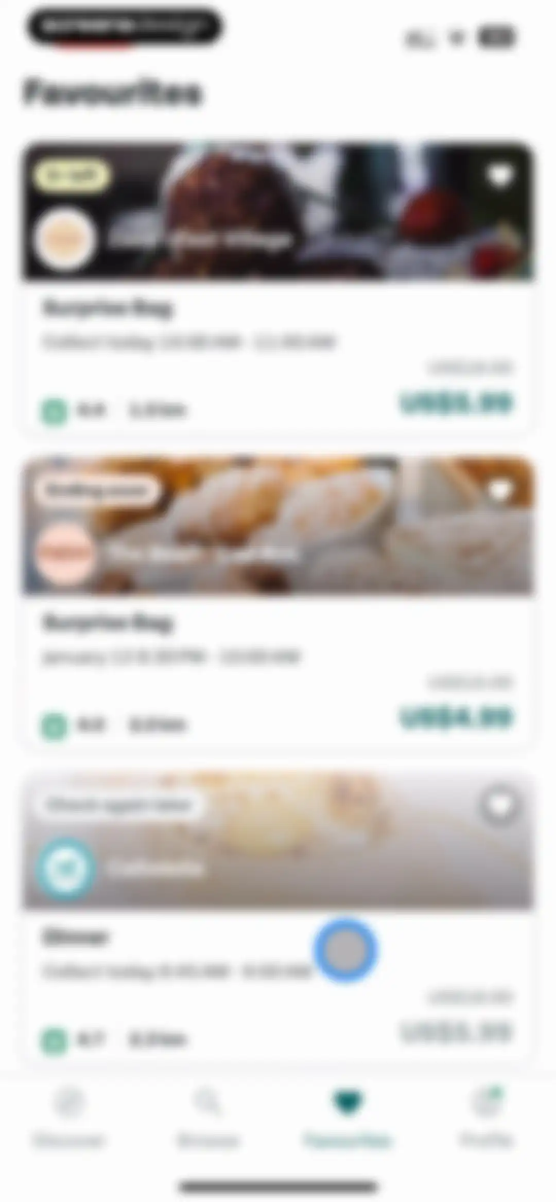 Too Good To Go: Save Good Food screen 51