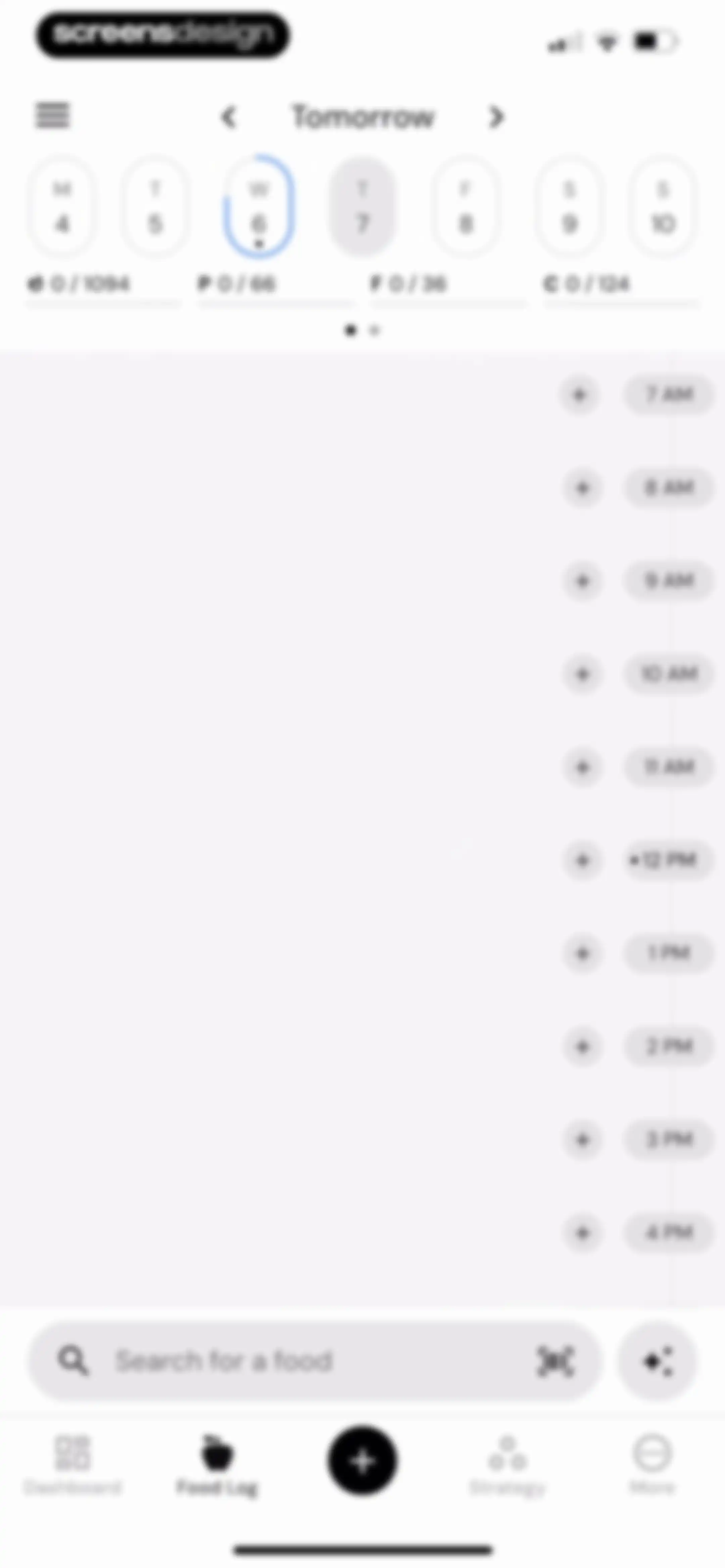 MacroFactor - Macro Tracker screen 220