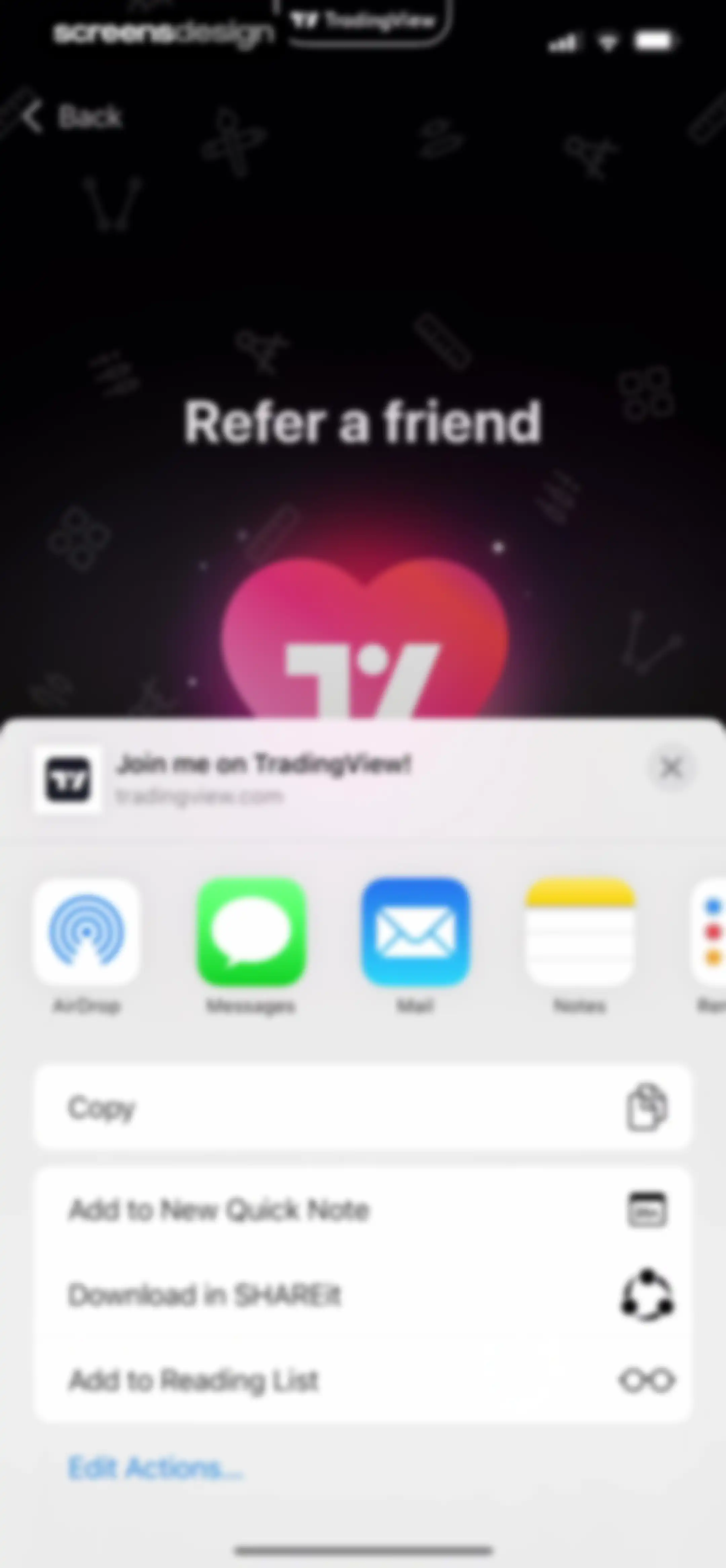 TradingView: Track All Markets screen 231