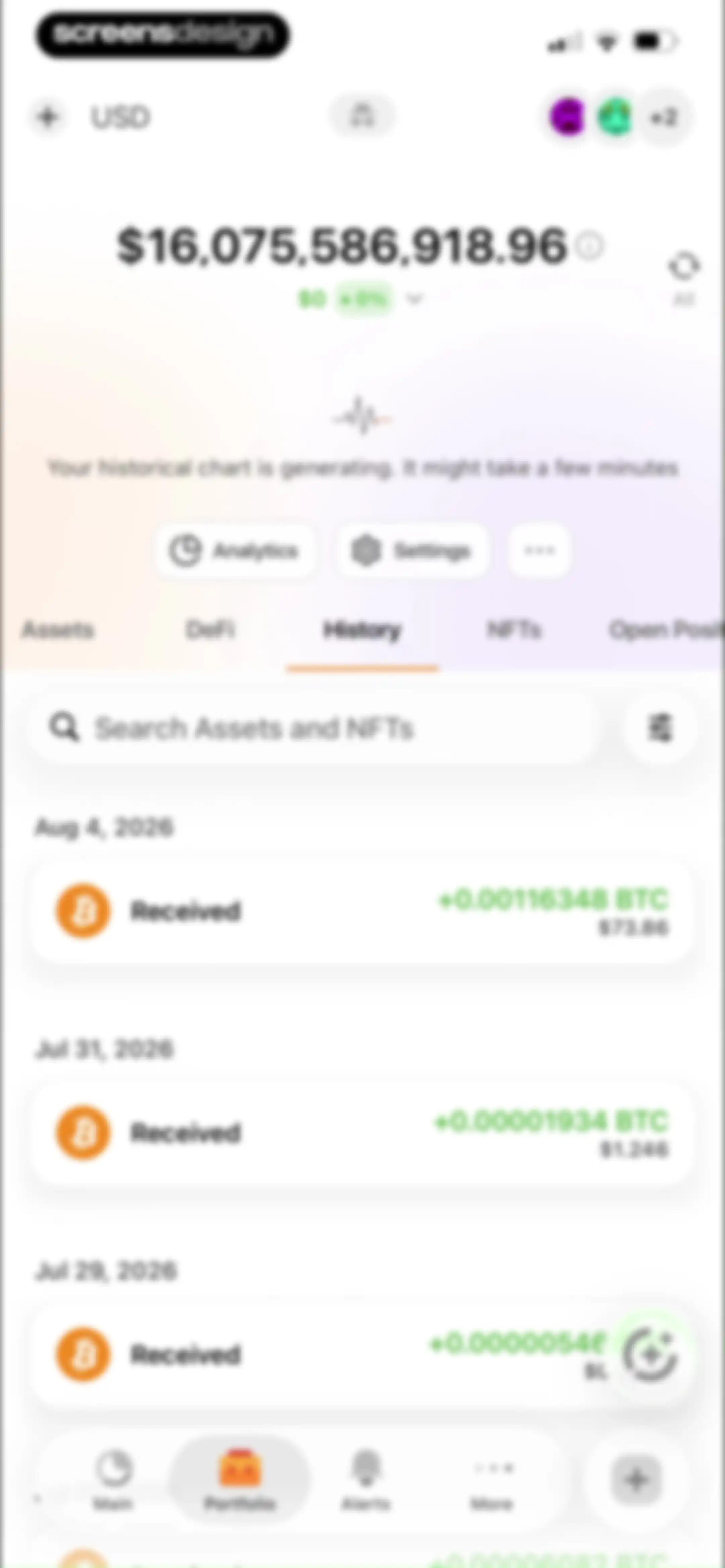 CoinStats: Crypto Portfolio screen 127