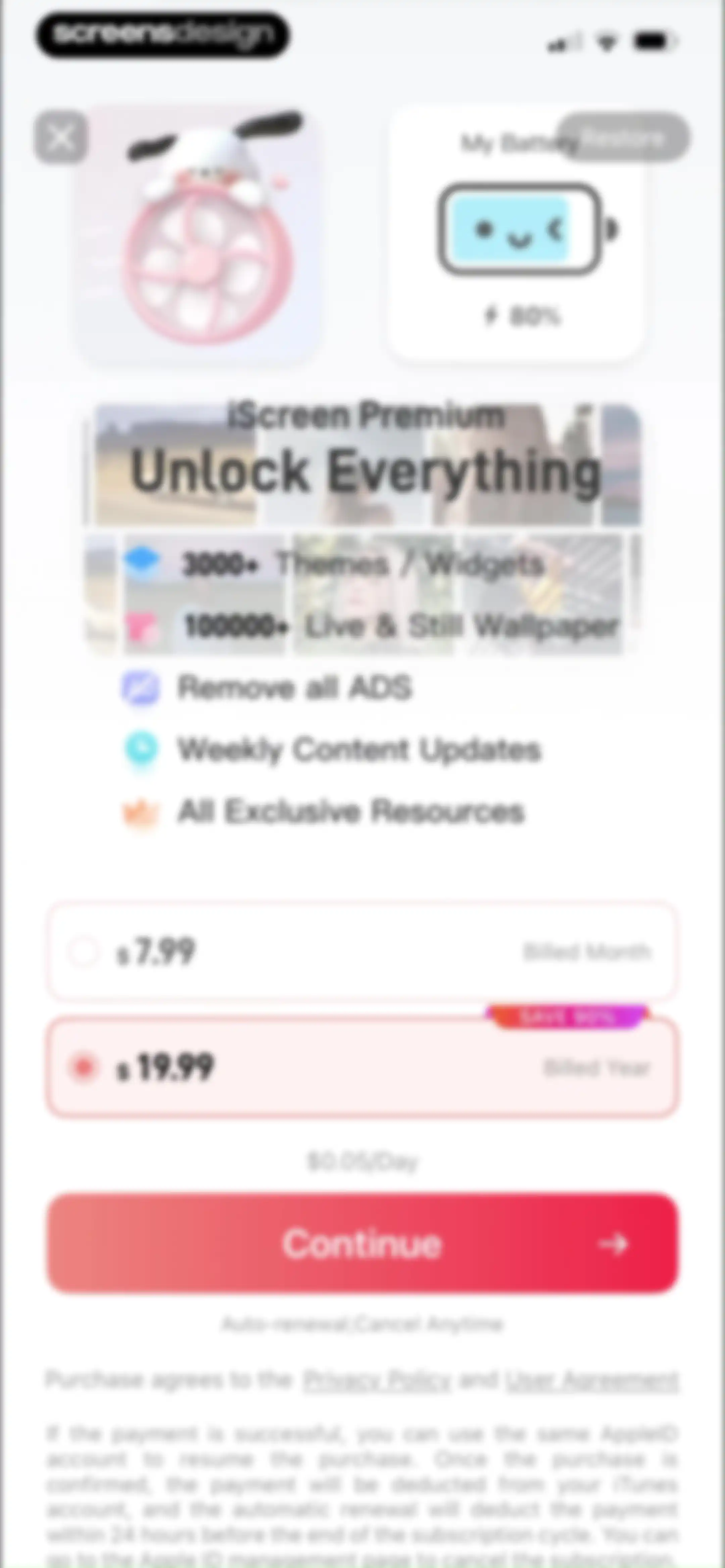 iScreen - Widgets & Wallpaper screen 21