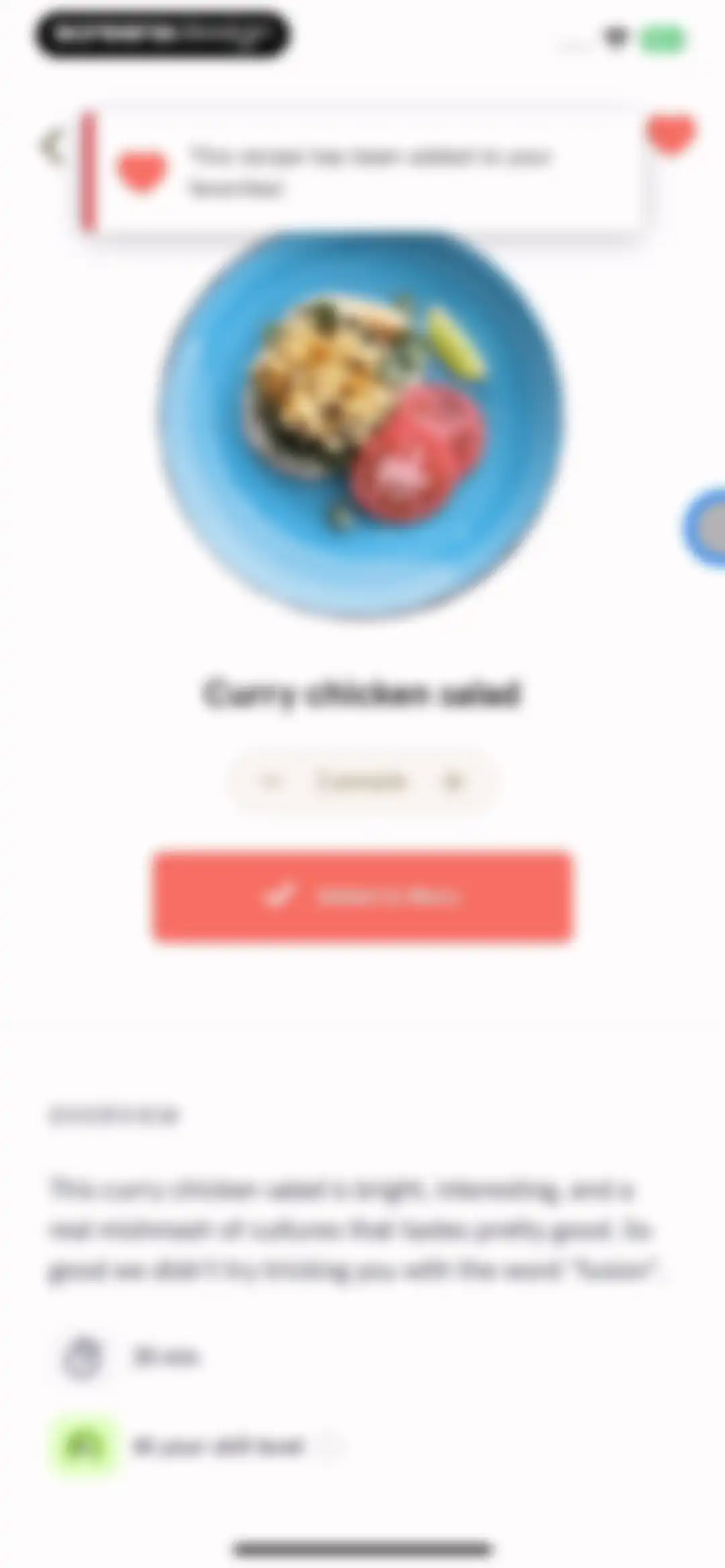 Zest: Meal Planner & Recipes screen 52