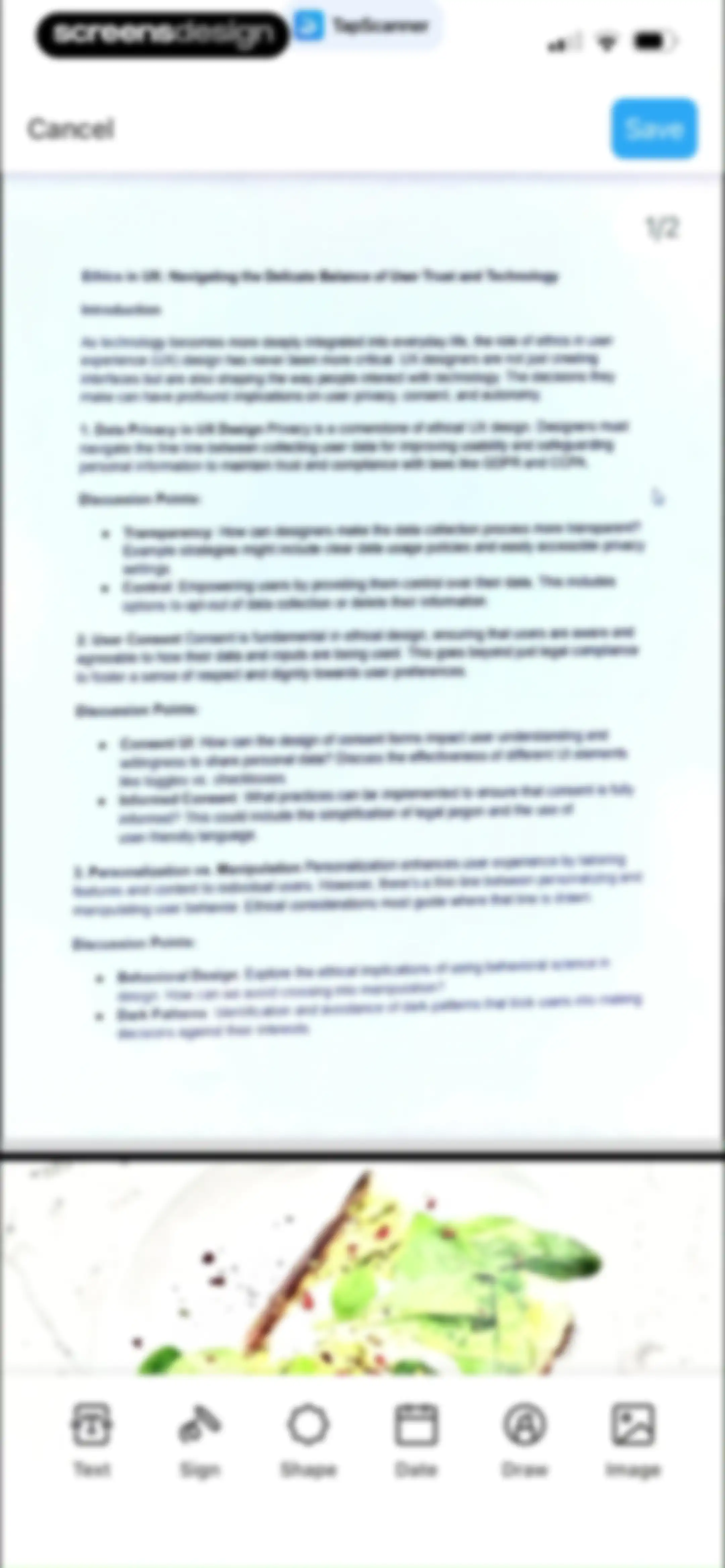 PDF Scanner App: TapScanner screen 32