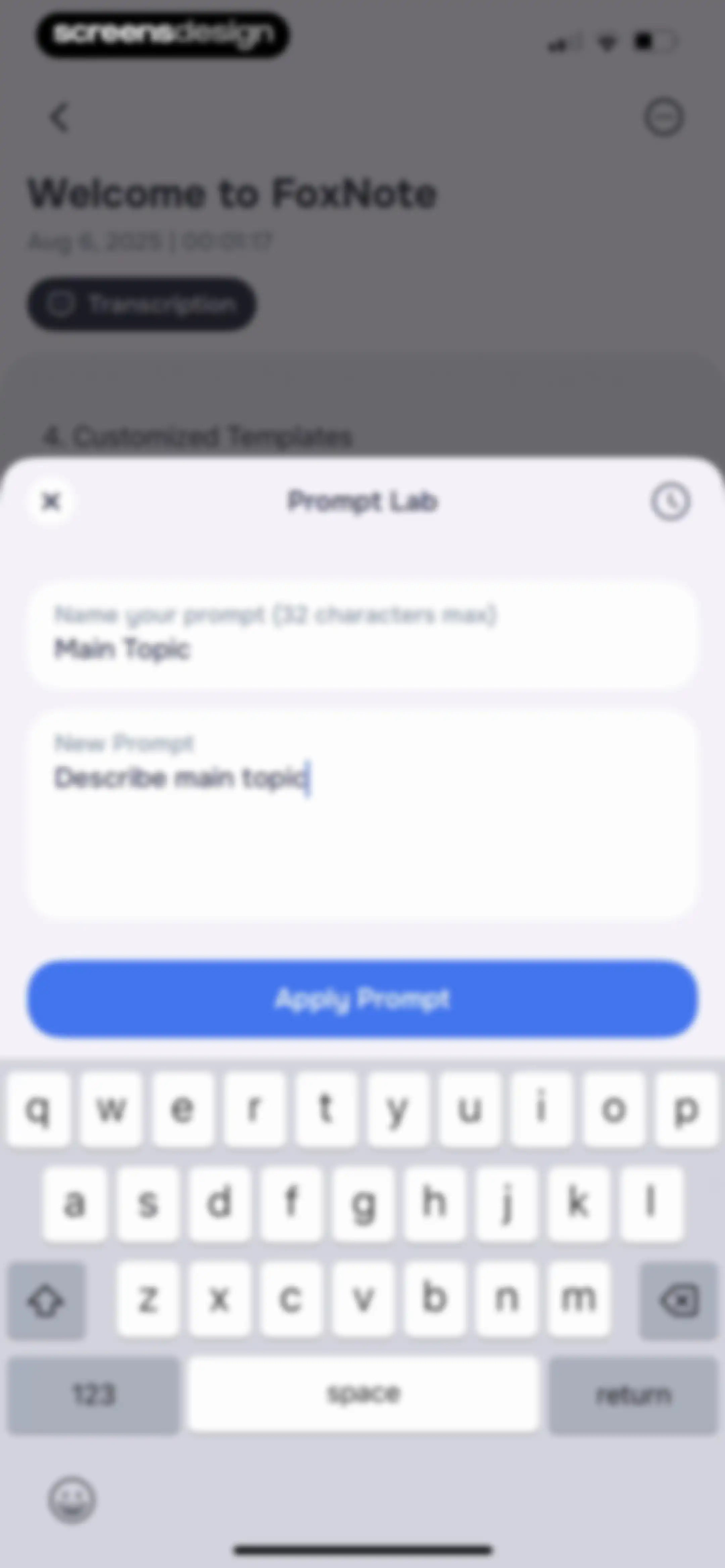 FoxNote - AI Note Taker screen 39