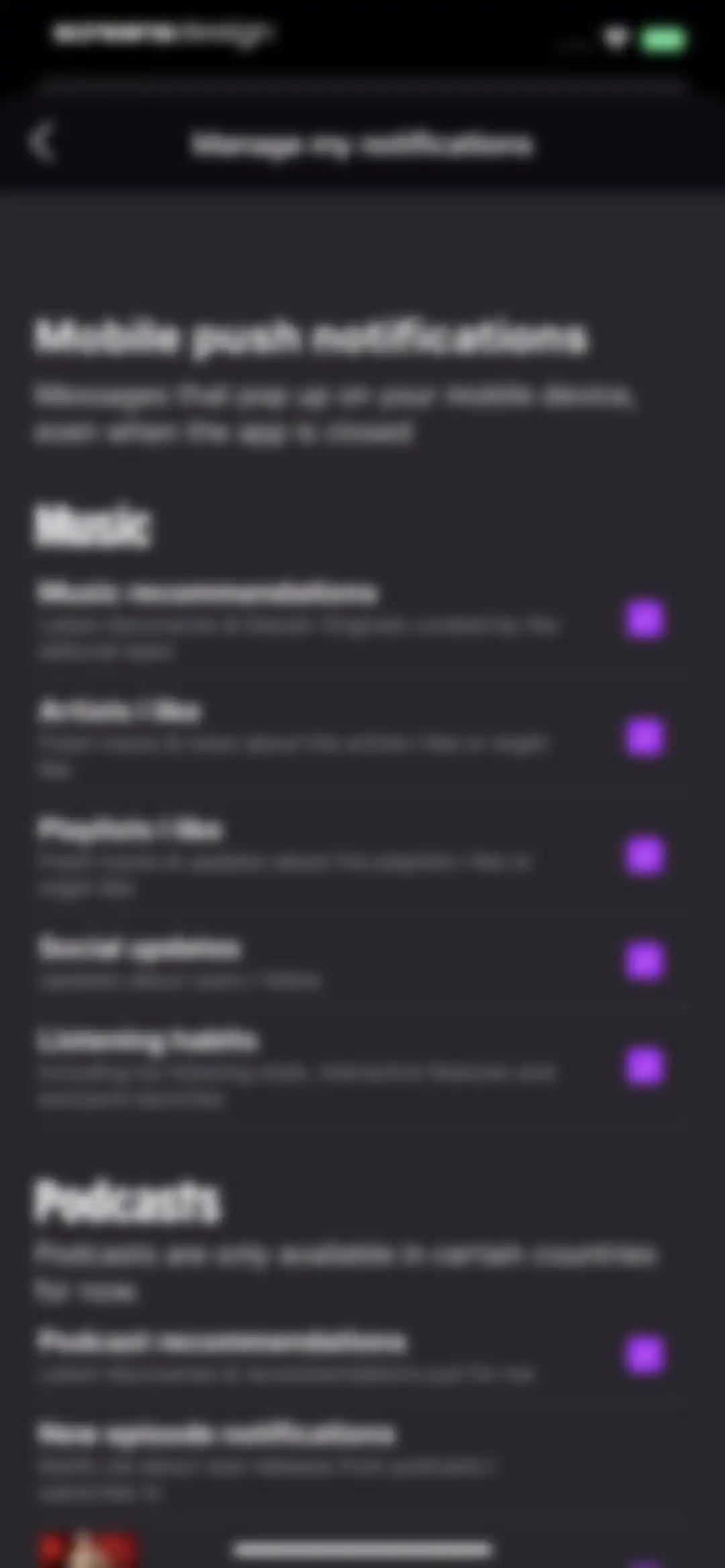 Deezer: Music Player, Podcast screen 190
