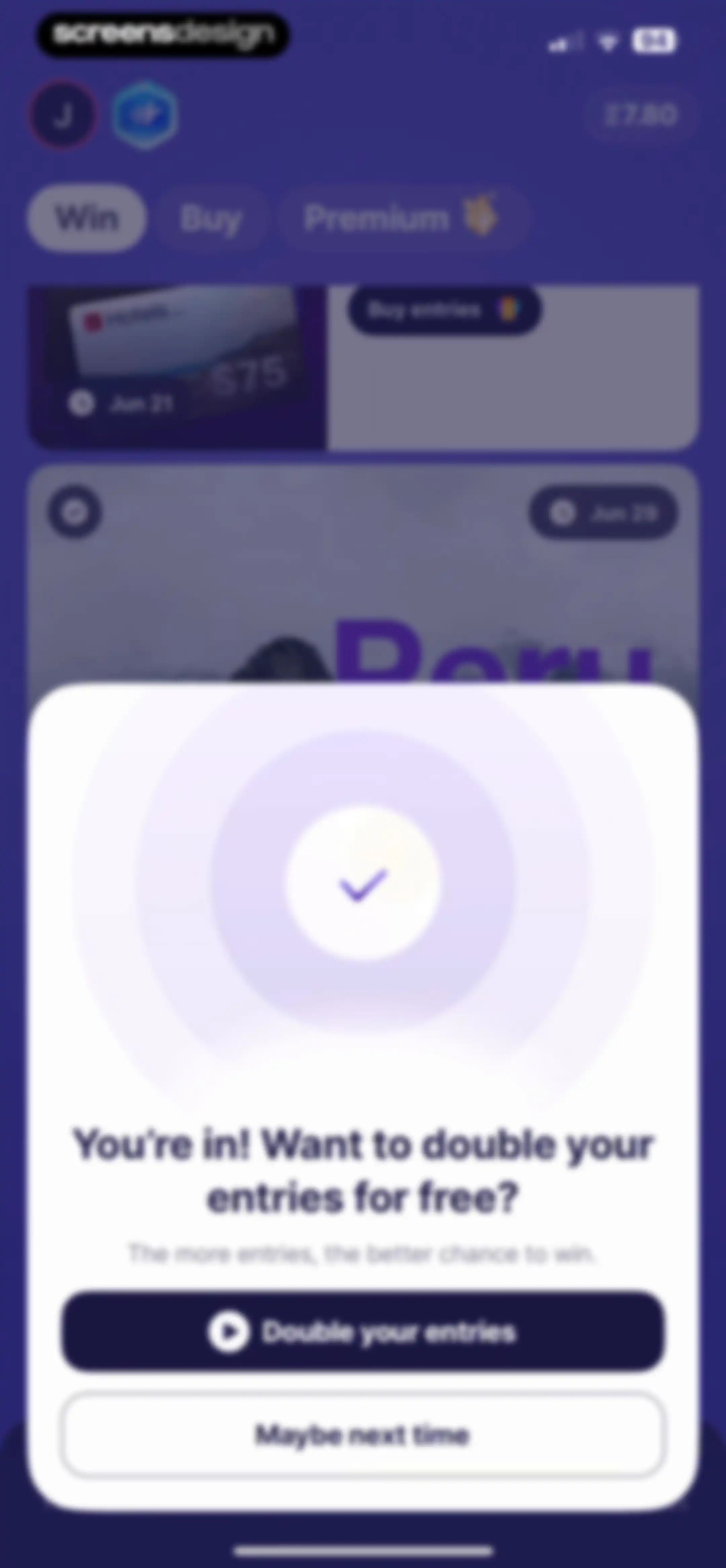 Sweatcoin Walking Step Counter screen 79