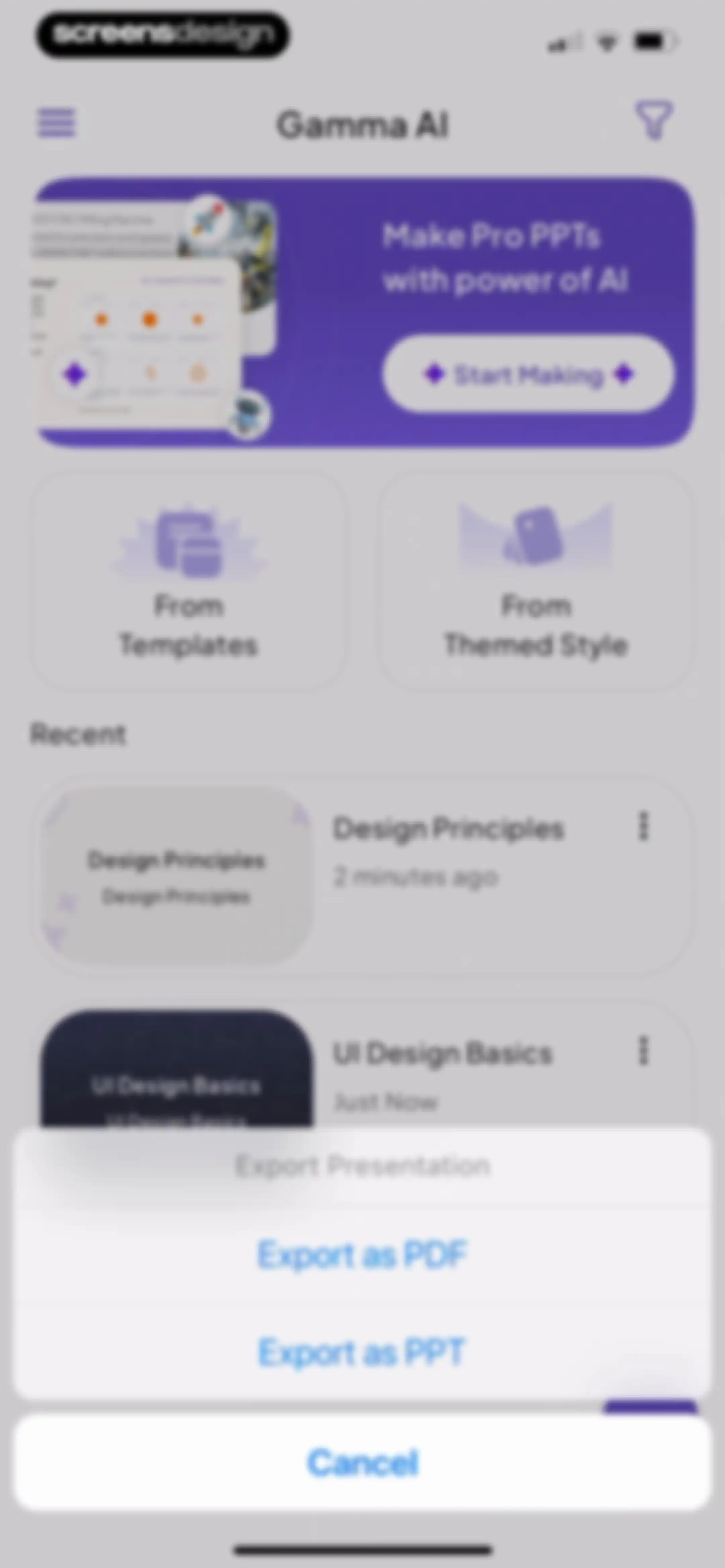 PPT AI: Presentation Maker App screen 50