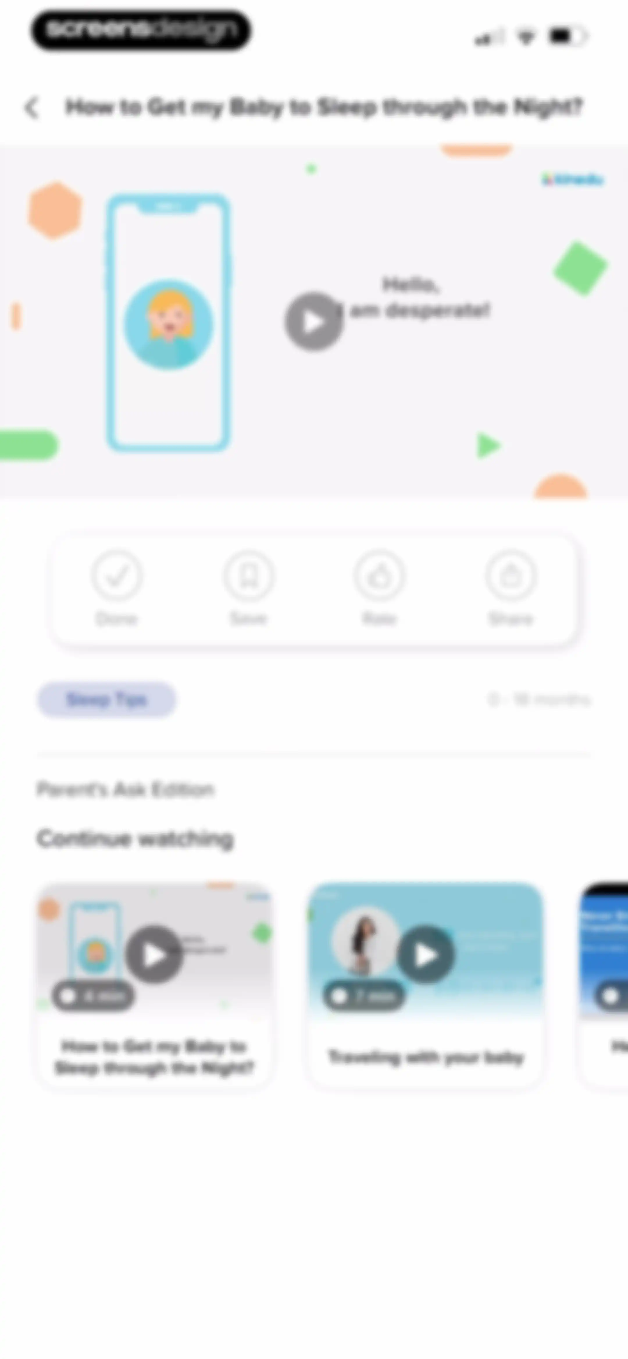 Kinedu: Baby Development screen 127