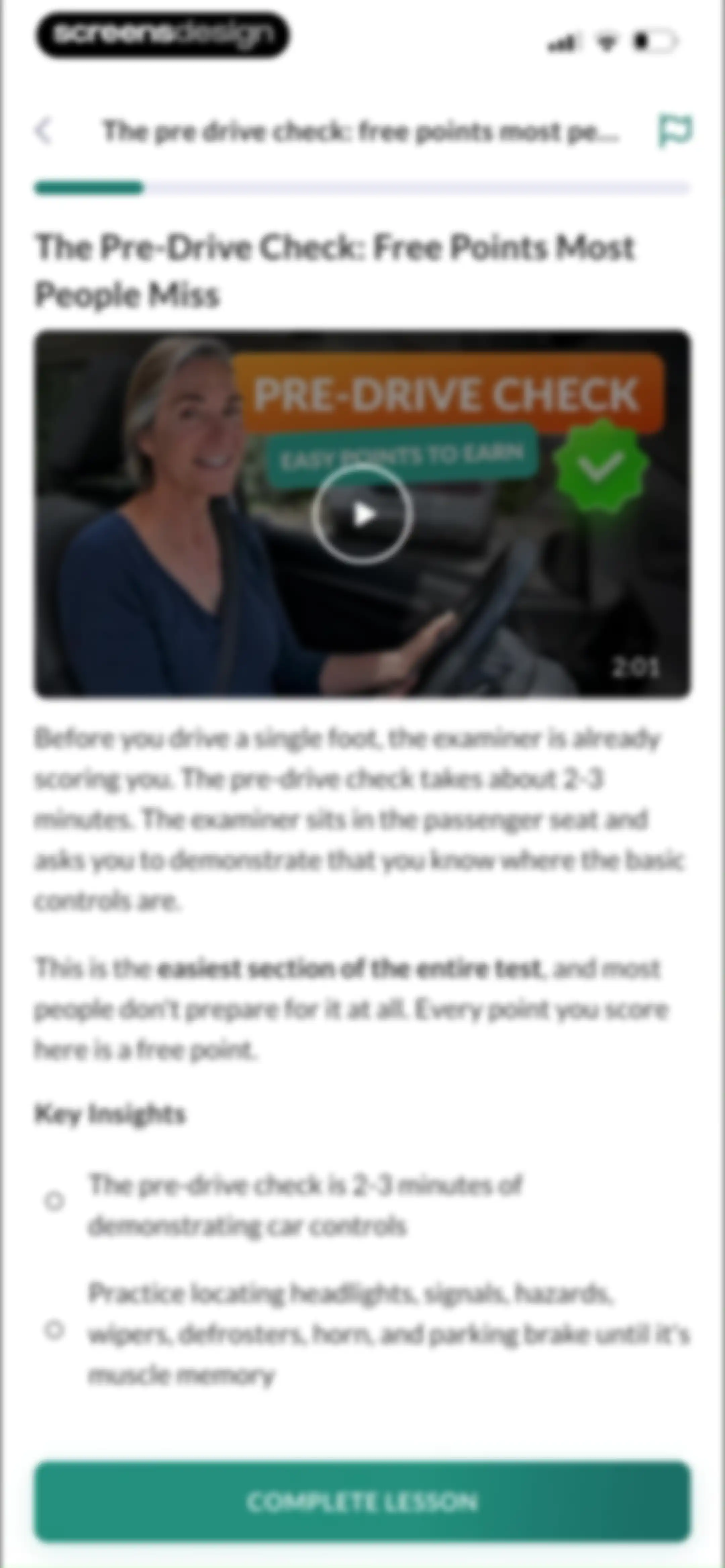 Zutobi: Permit & Driving Prep screen 33