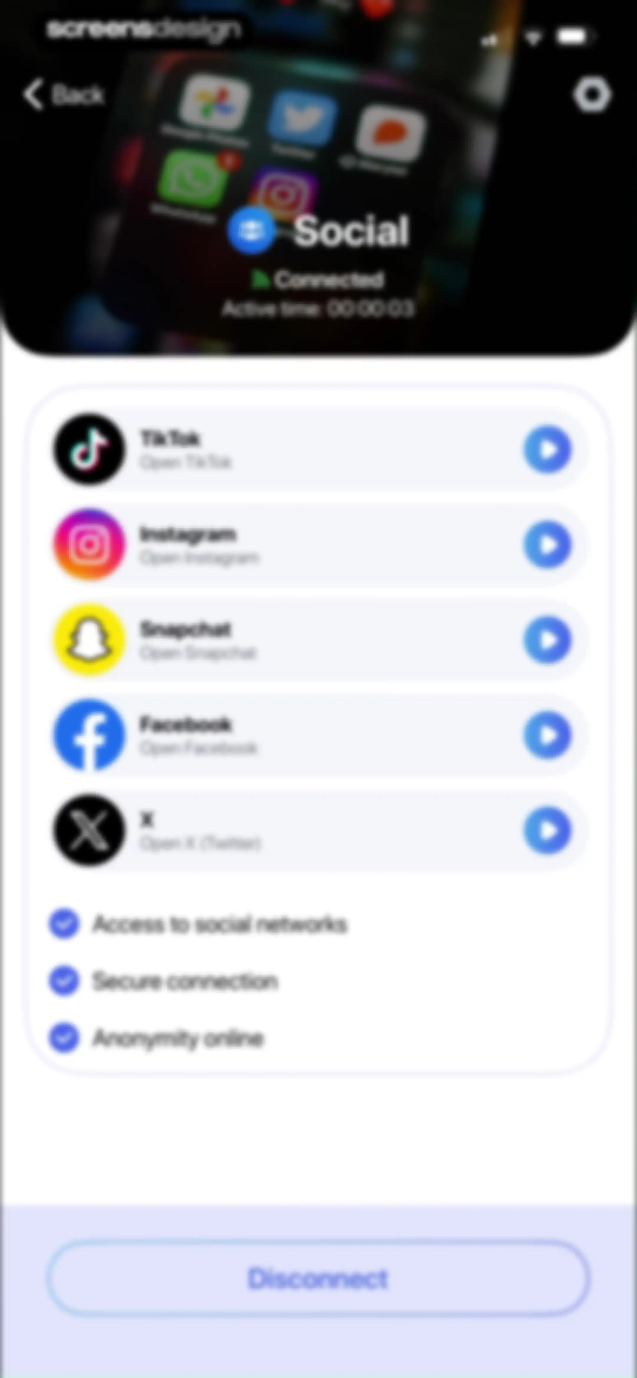 VPN Lumos: Open & Connect USA screen 16