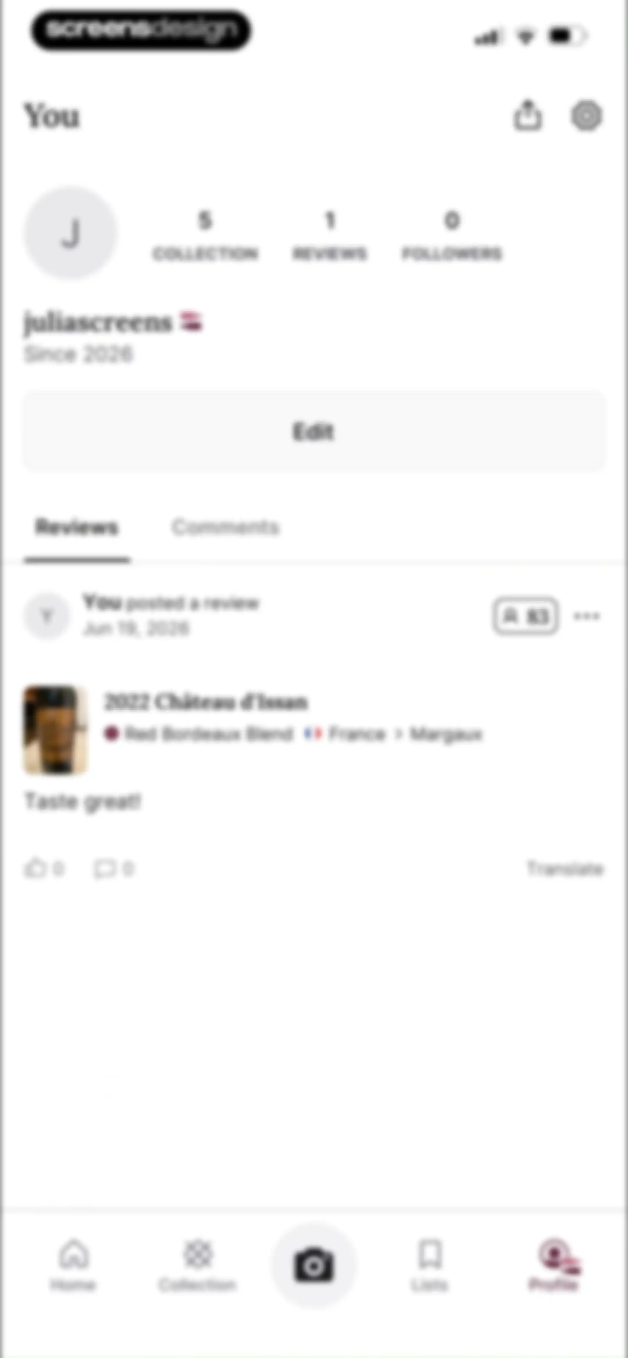CellarTracker: #1 Wine Tracker screen 144