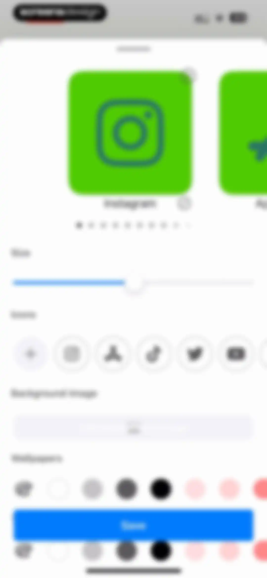 WidgetClub:Widget, Theme, Icon screen 46