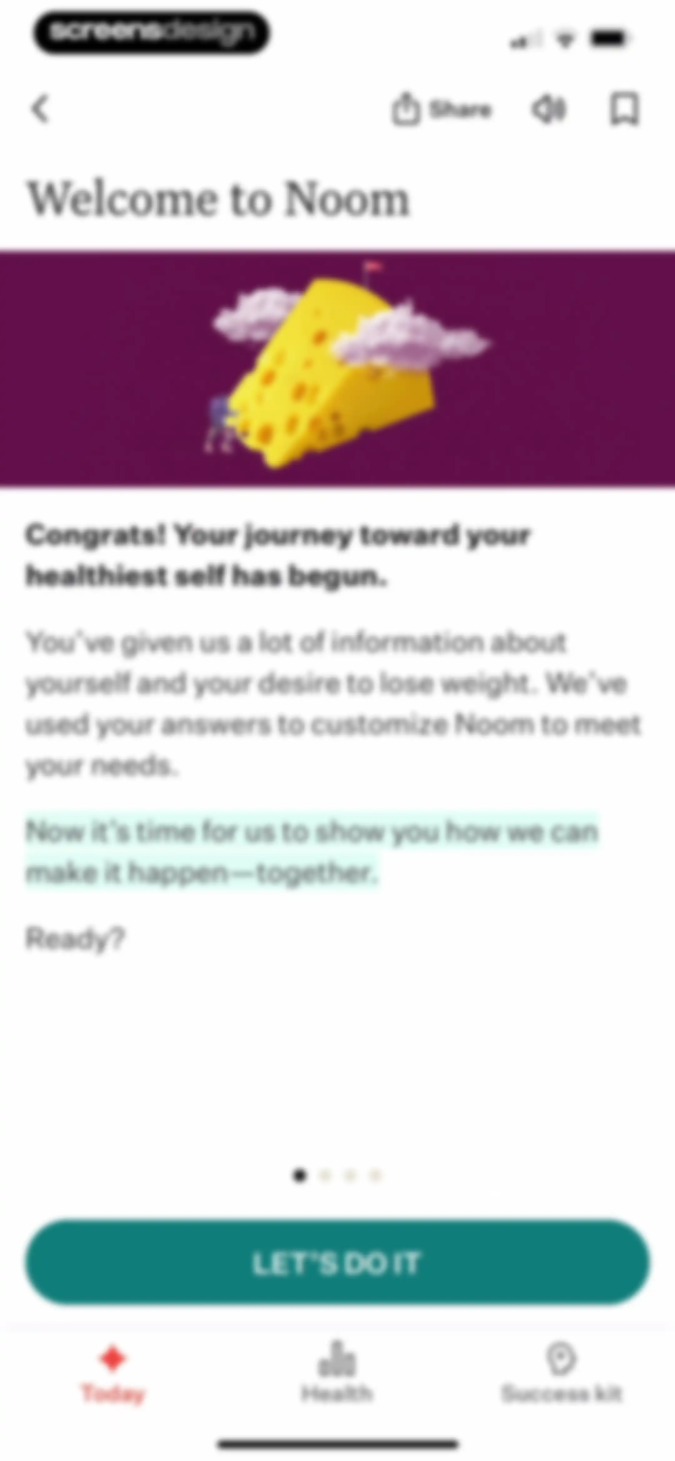 Noom Weight Loss, Food Tracker screen 117