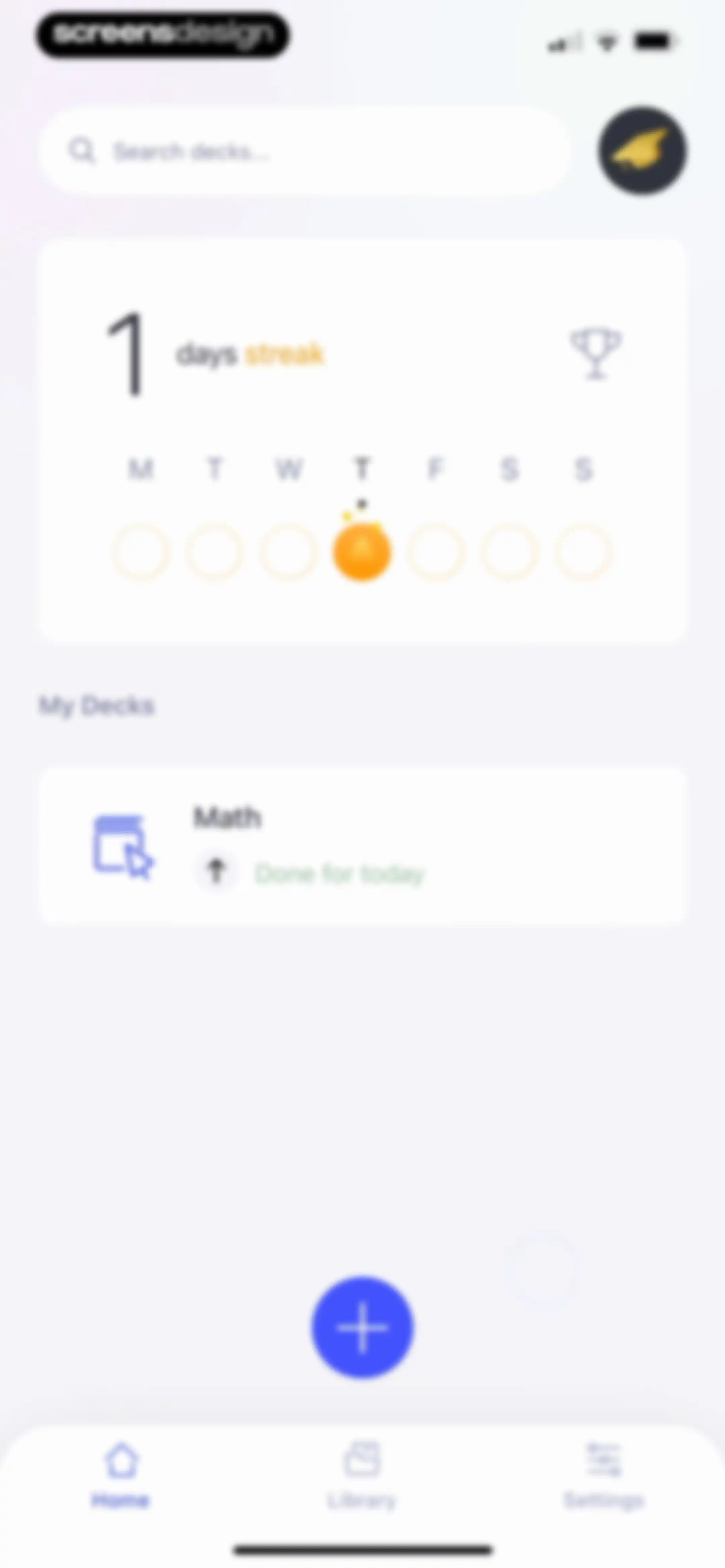 Cogni: Flashcards Learning screen 33