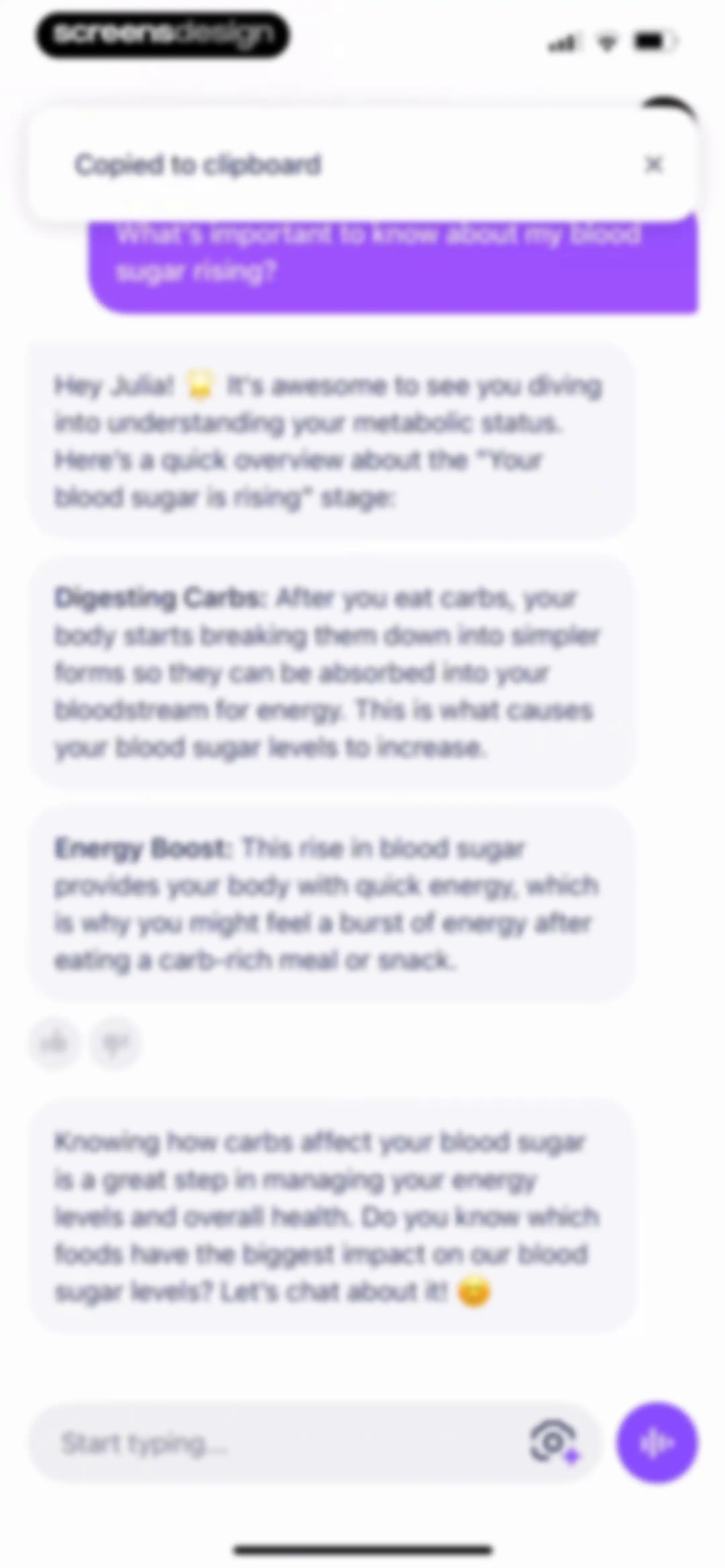 Simple: AI Weight Loss Coach screen 105