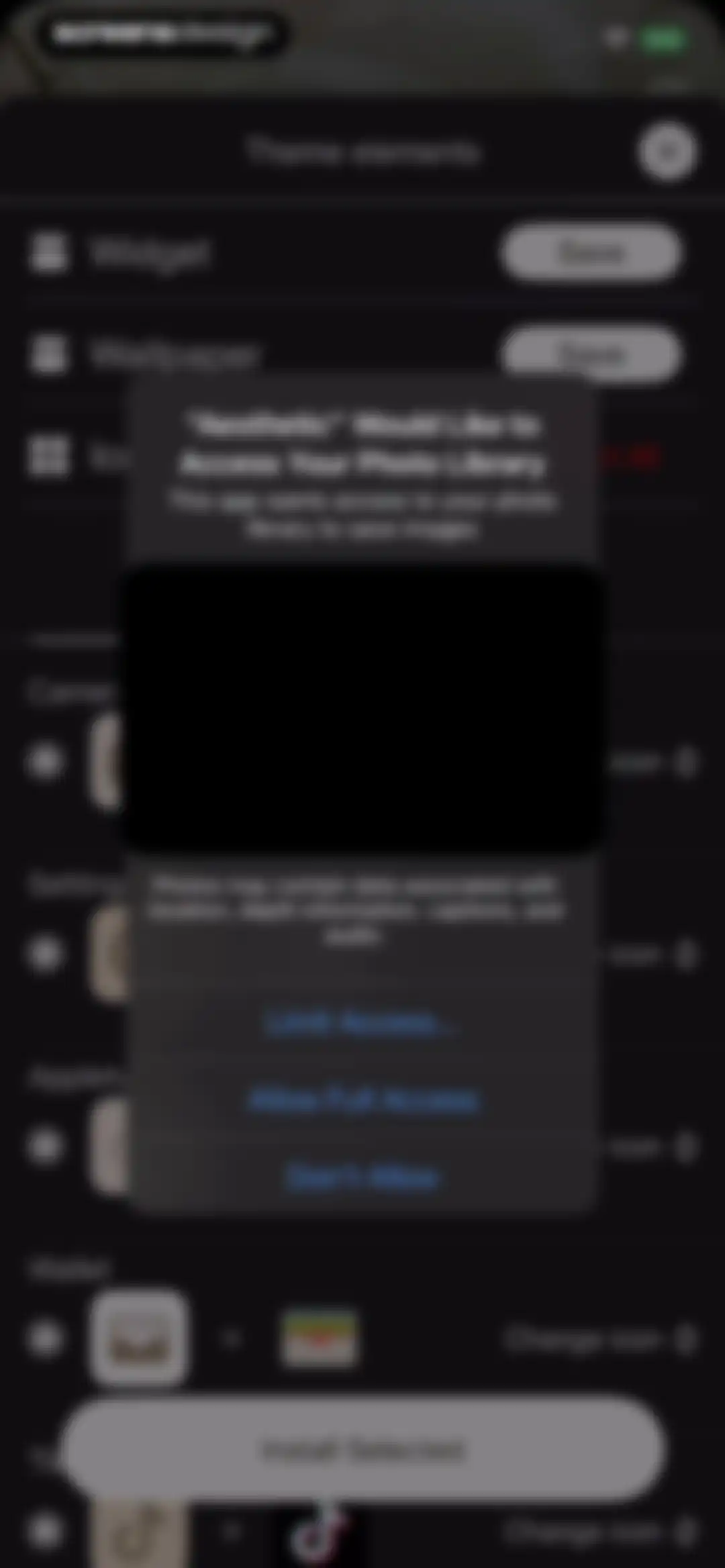 Aesthetic: App icons & Widgets screen 20