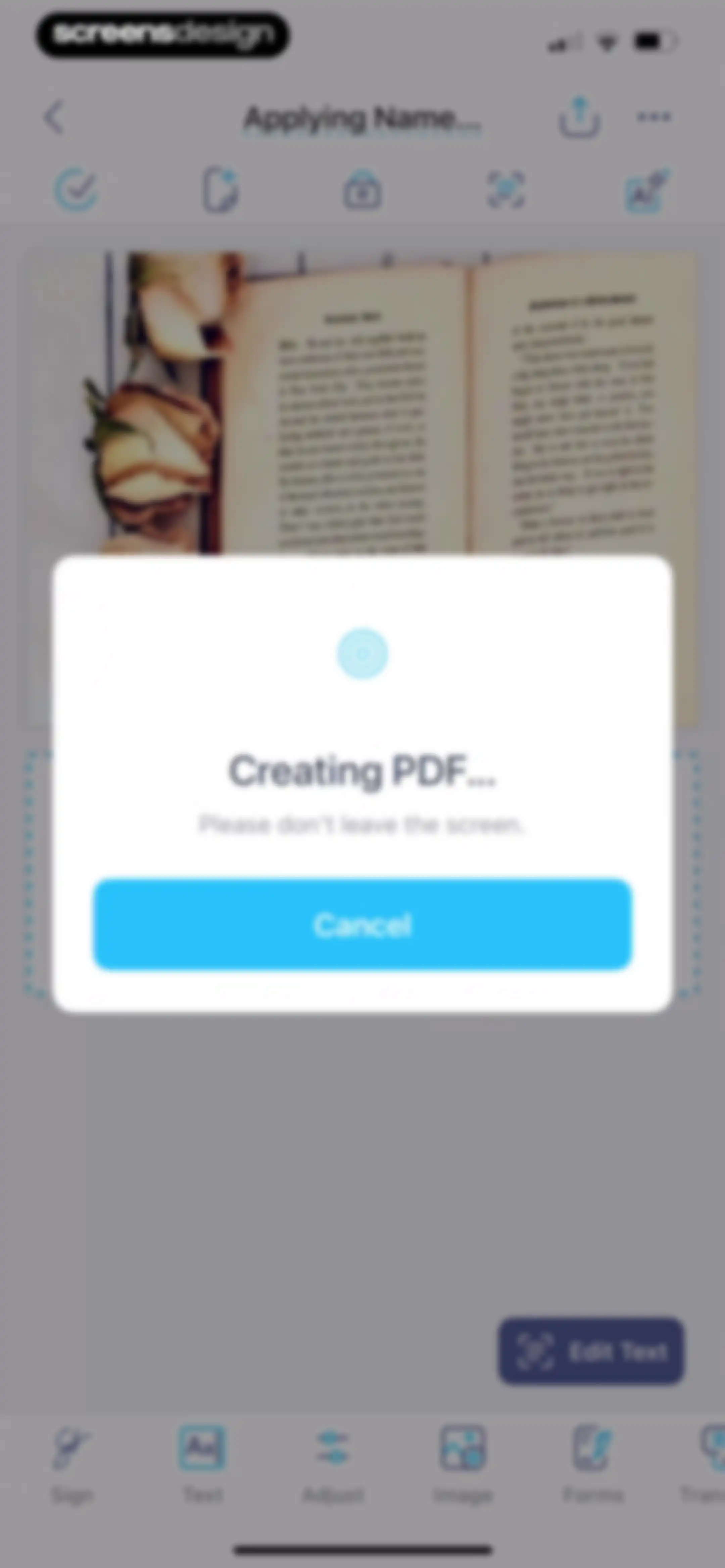 iScanner: PDF Document Scanner screen 55