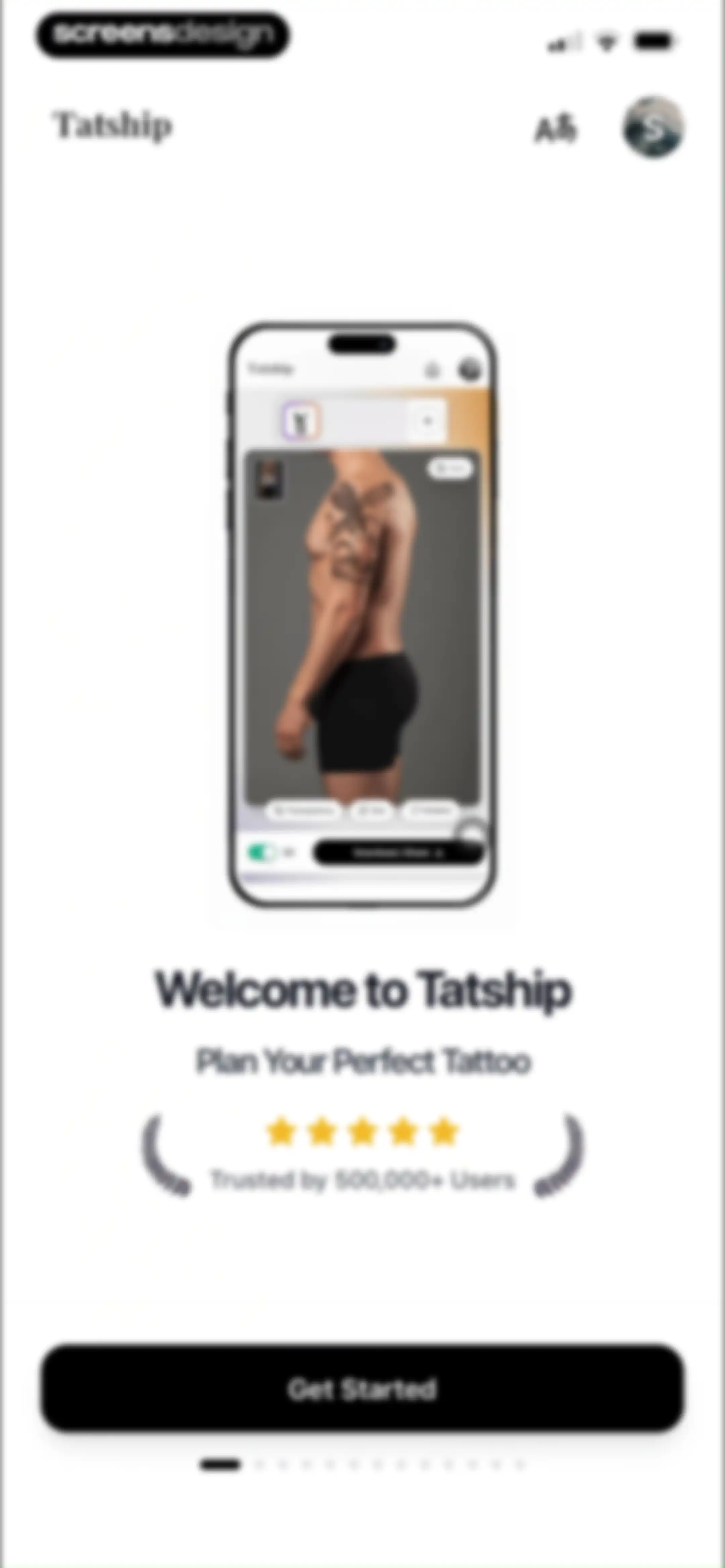 Tatship: Tattoo Design Try On screen 5