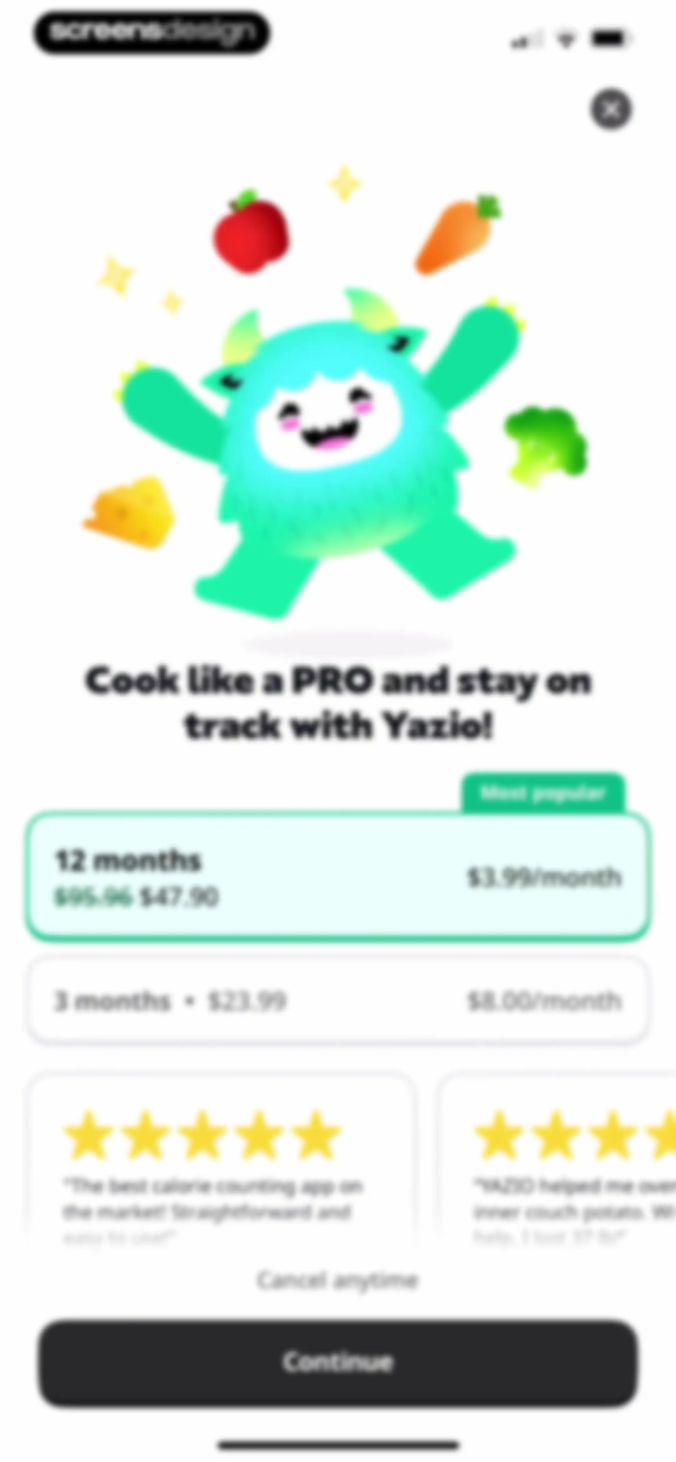 AI Calorie Tracker by Yazio screen 204