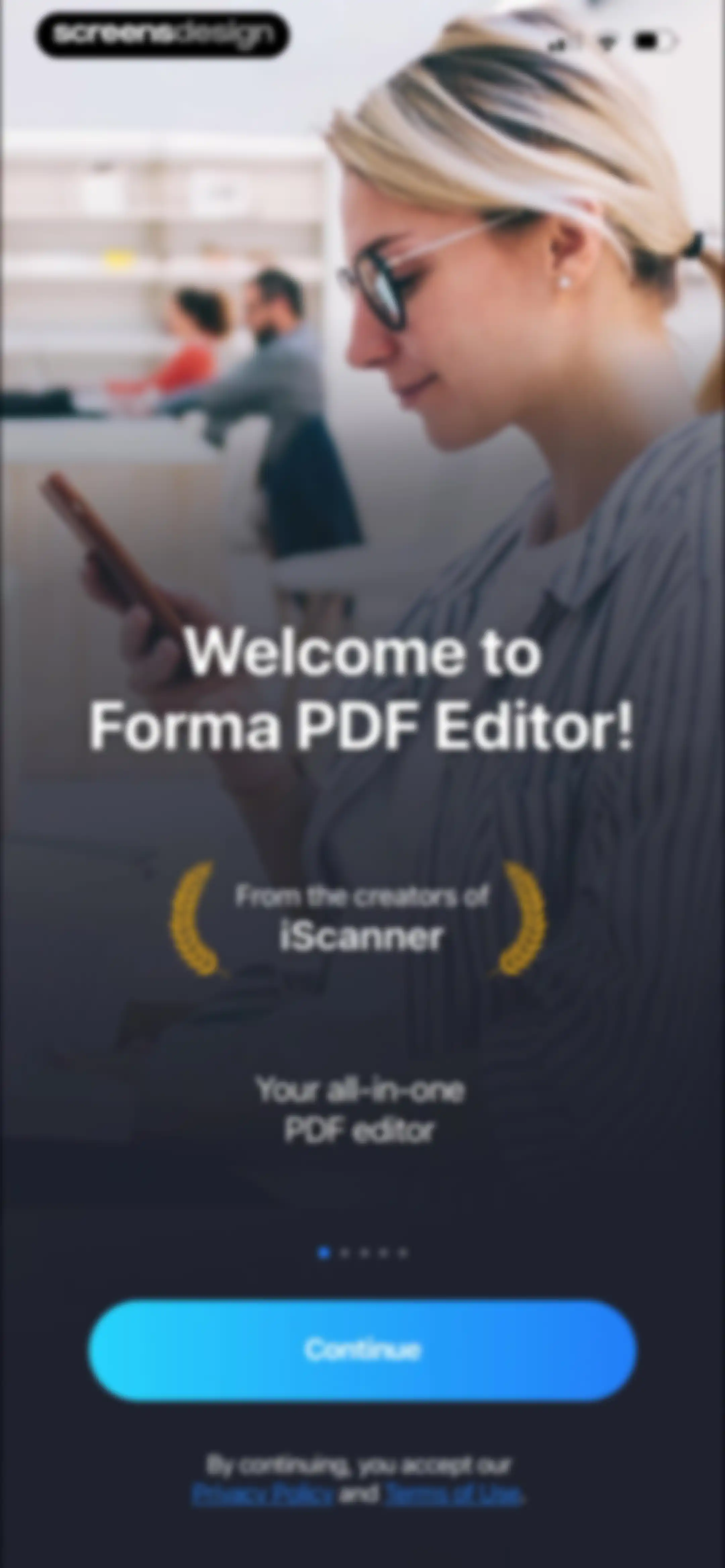 Forma: PDF Document Editor screen 3