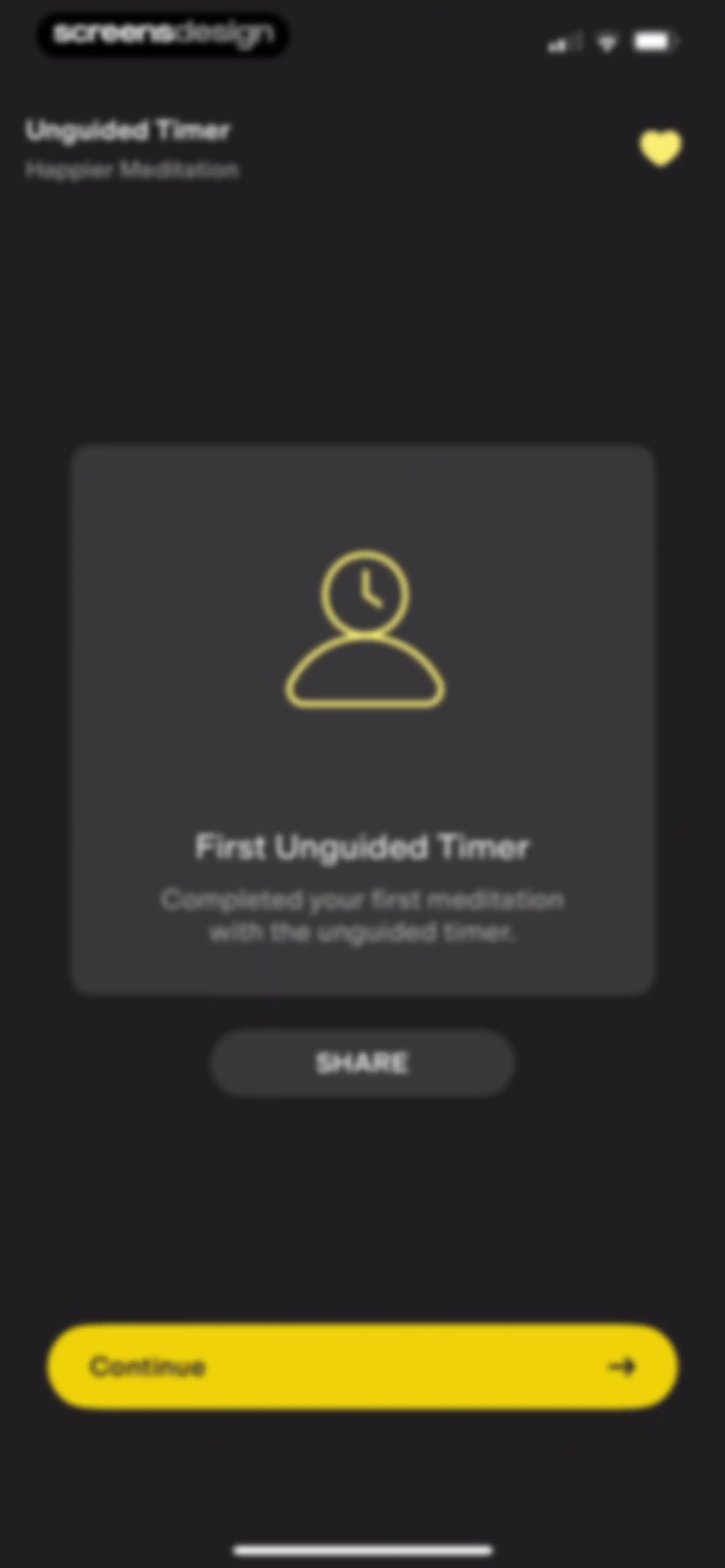 Happier Meditation screen 96