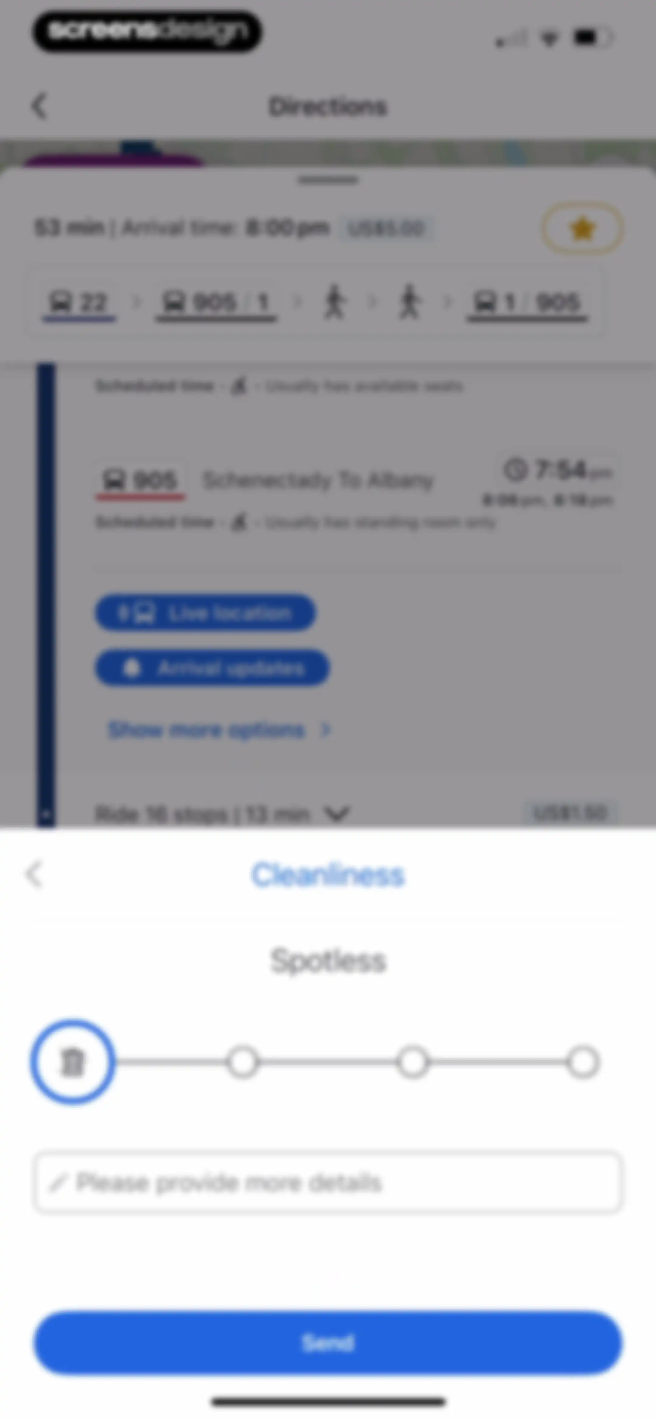 Moovit: Bus & Transit Tracker screen 55
