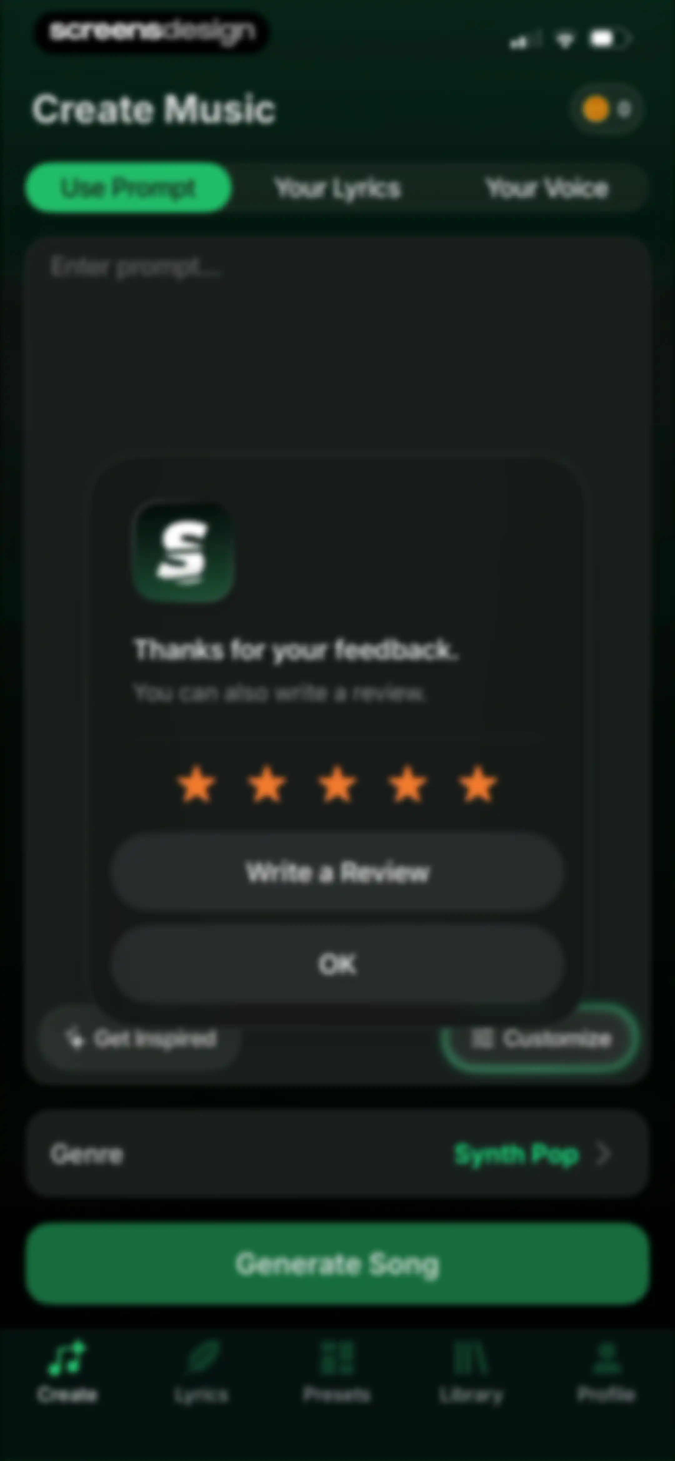 AI Song: AI Music Generator screen 14