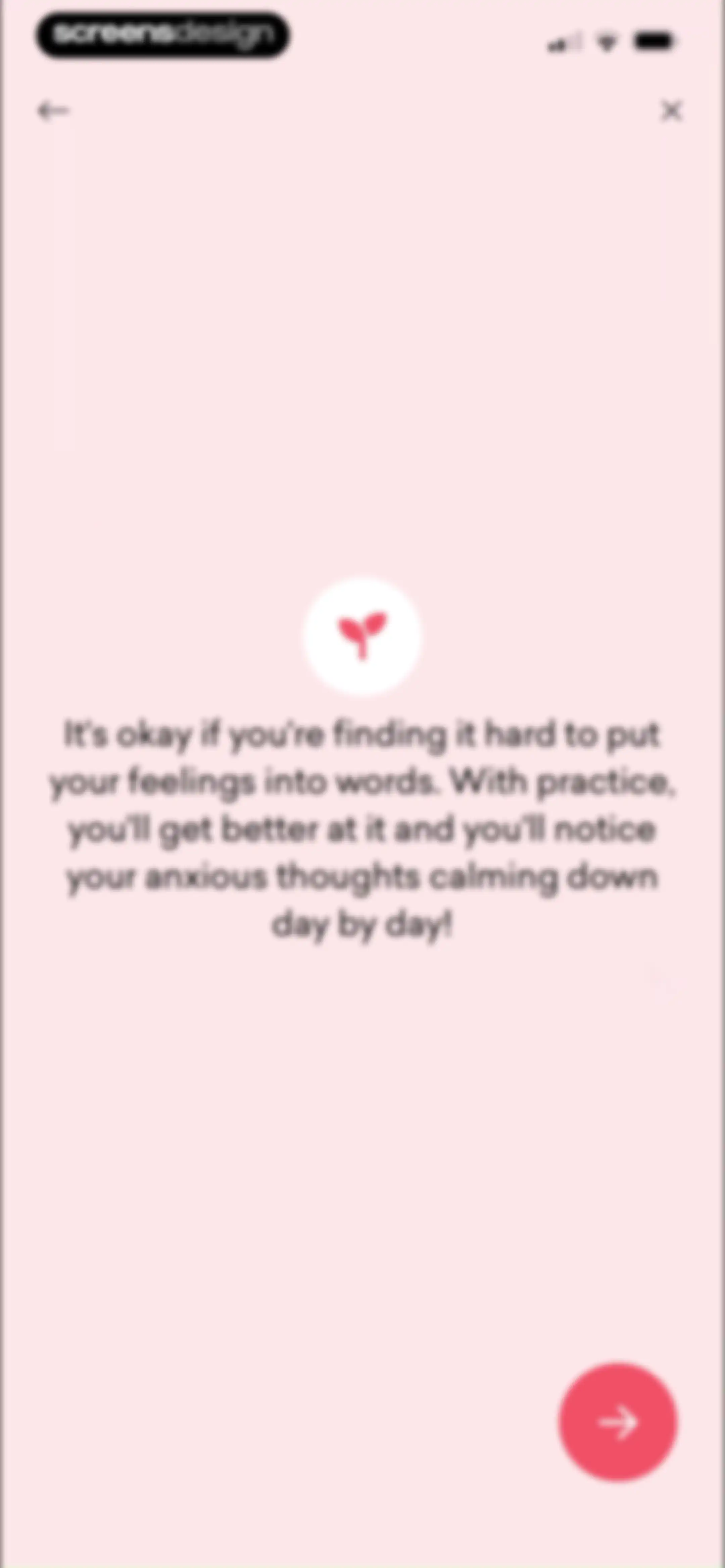 MindDay: Mental Health, Stress screen 84