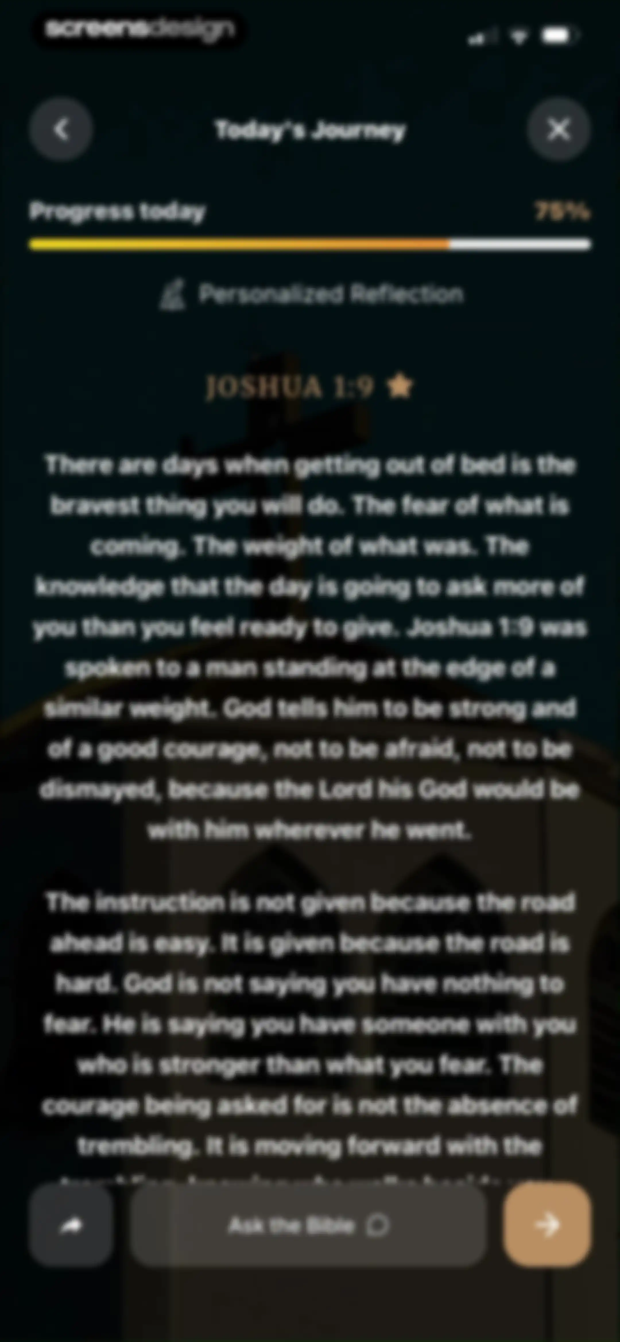 Holy Bible Widget: Daily Verse screen 45